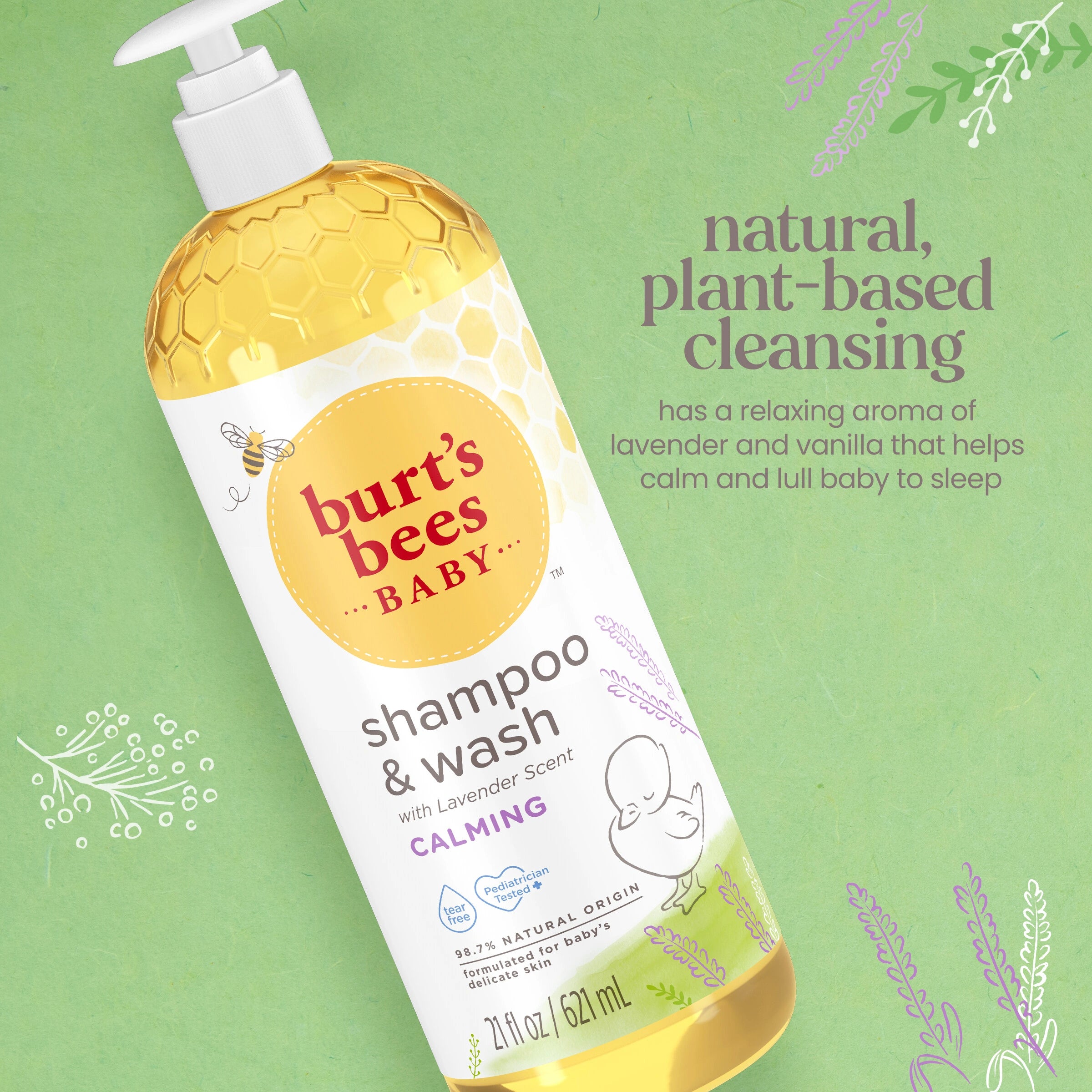 Burt's Bees Baby Shampoo & Wash - Calming