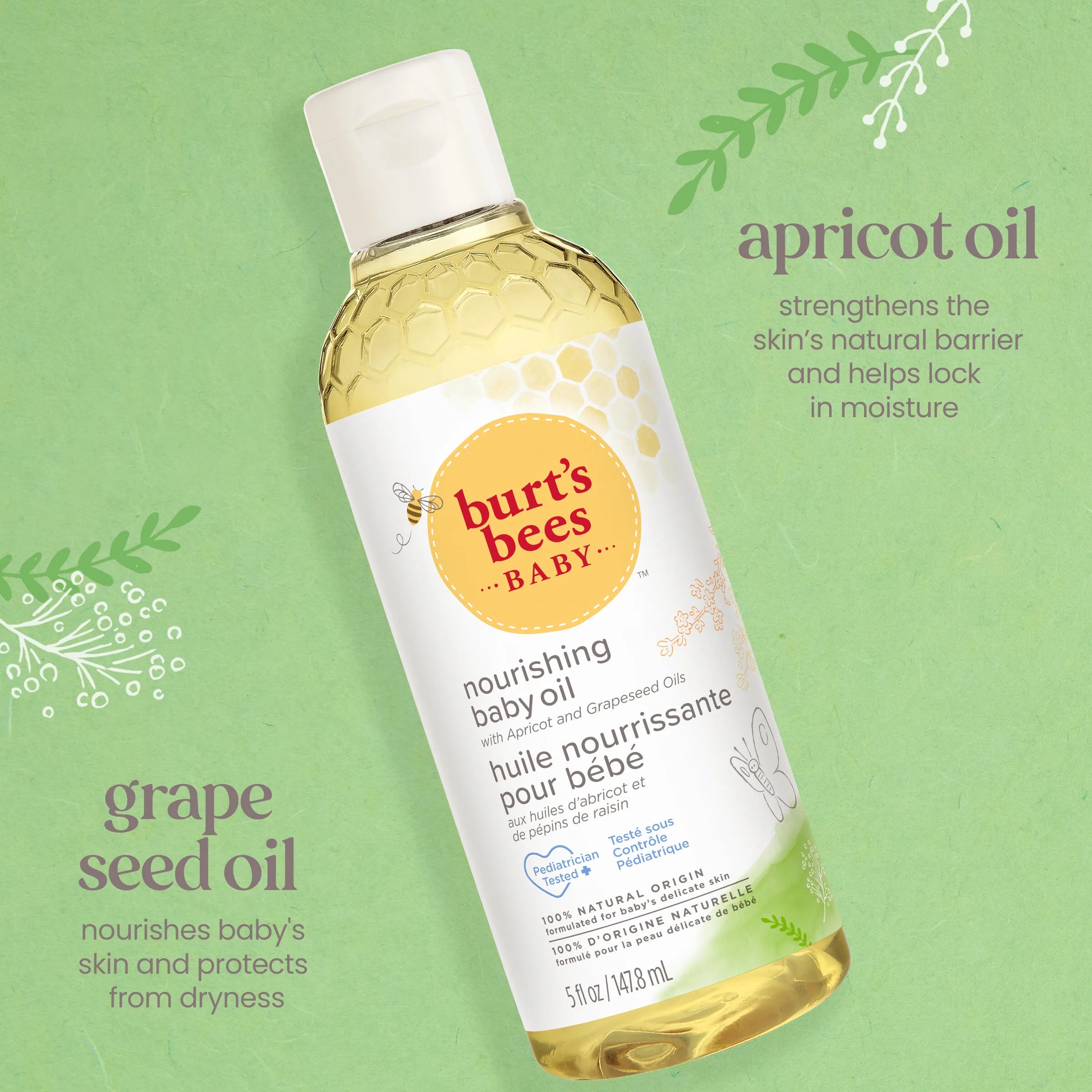 Burt's Bees Baby Bee Nourishing Baby Oil