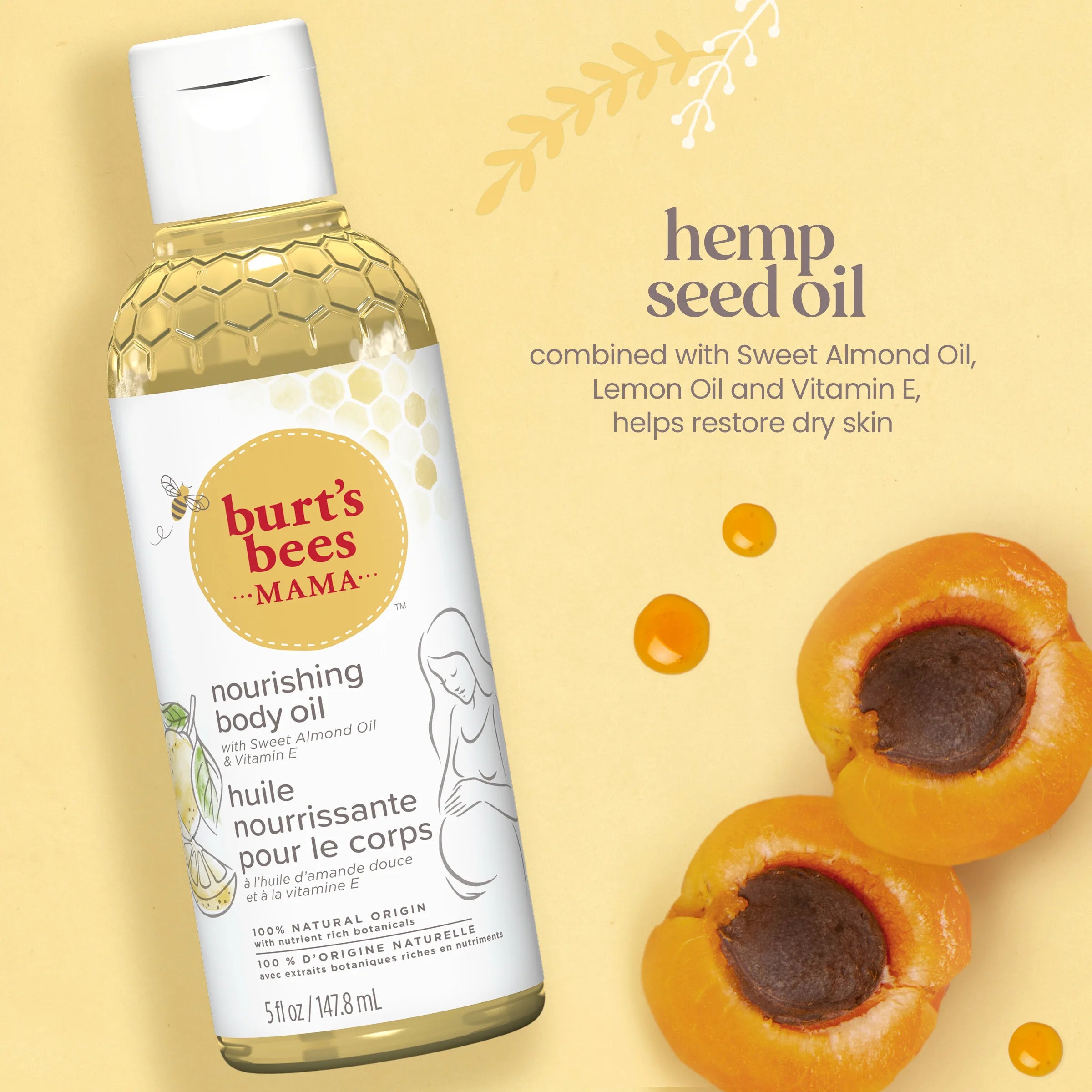 Burt's Bees Mama Bee Nourishing Body Oil