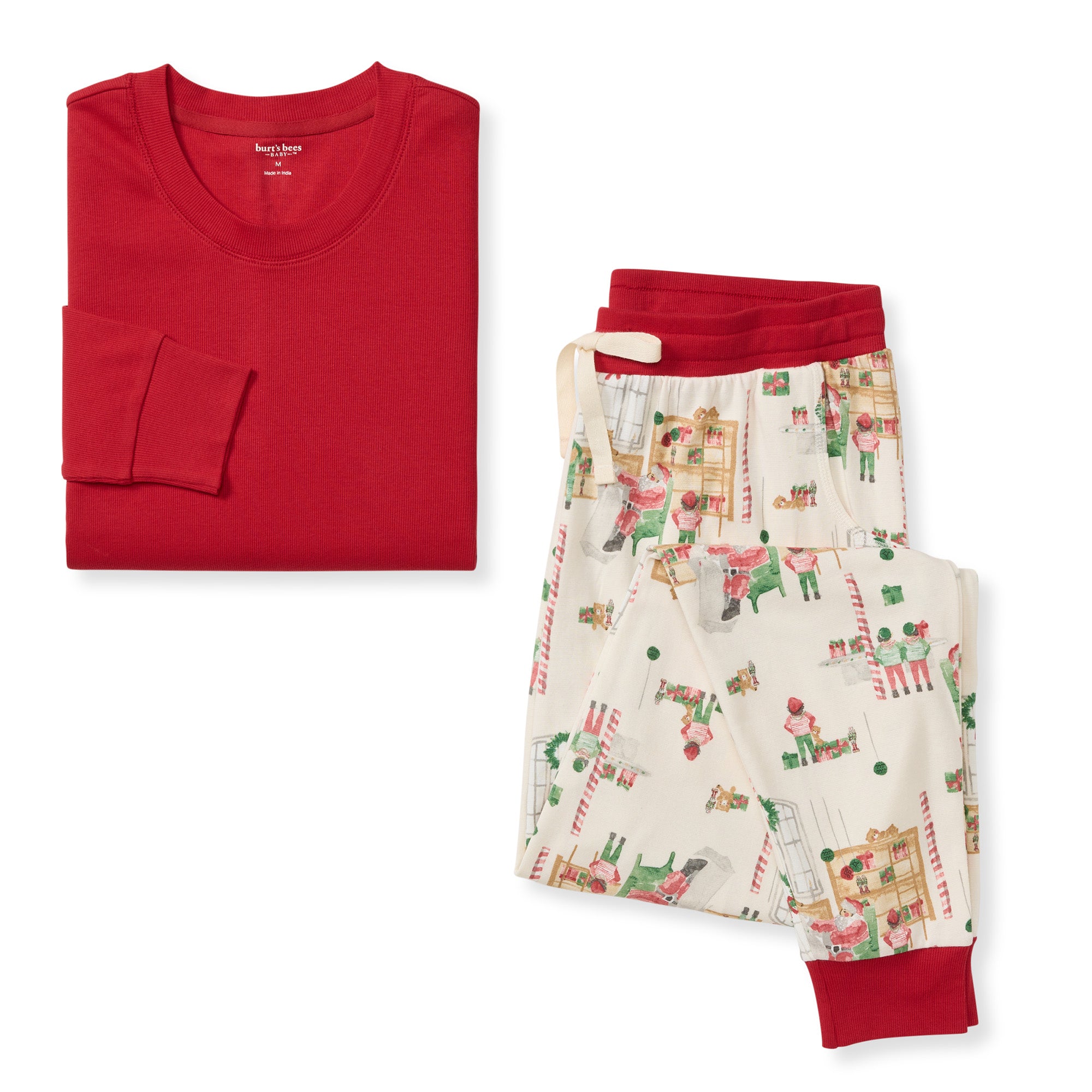 Santa's Workshop Organic Cotton Matching Family Pajamas – Burt's