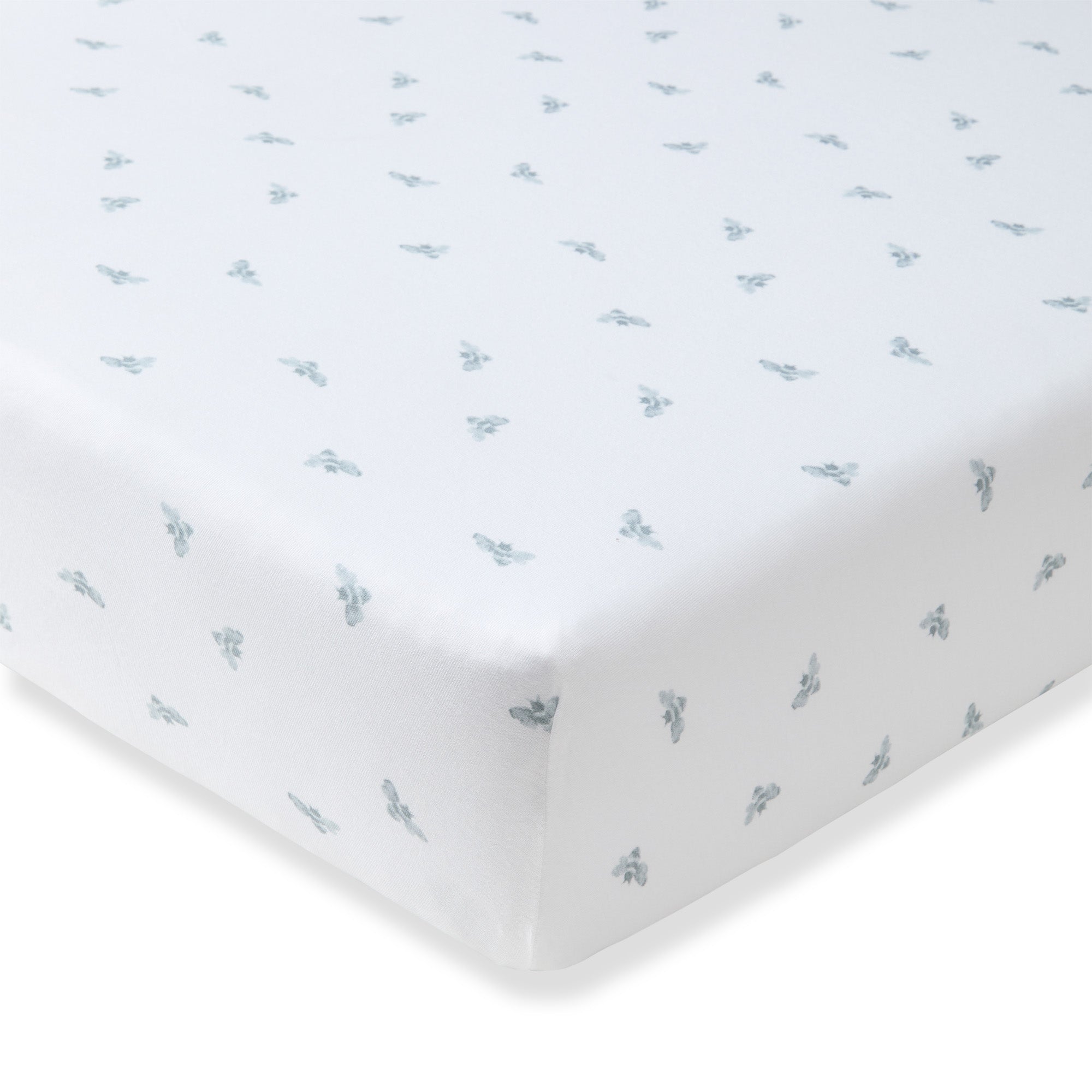 Golden Bee Organic Cotton BEESNUG® Fitted Crib Sheet Quarry