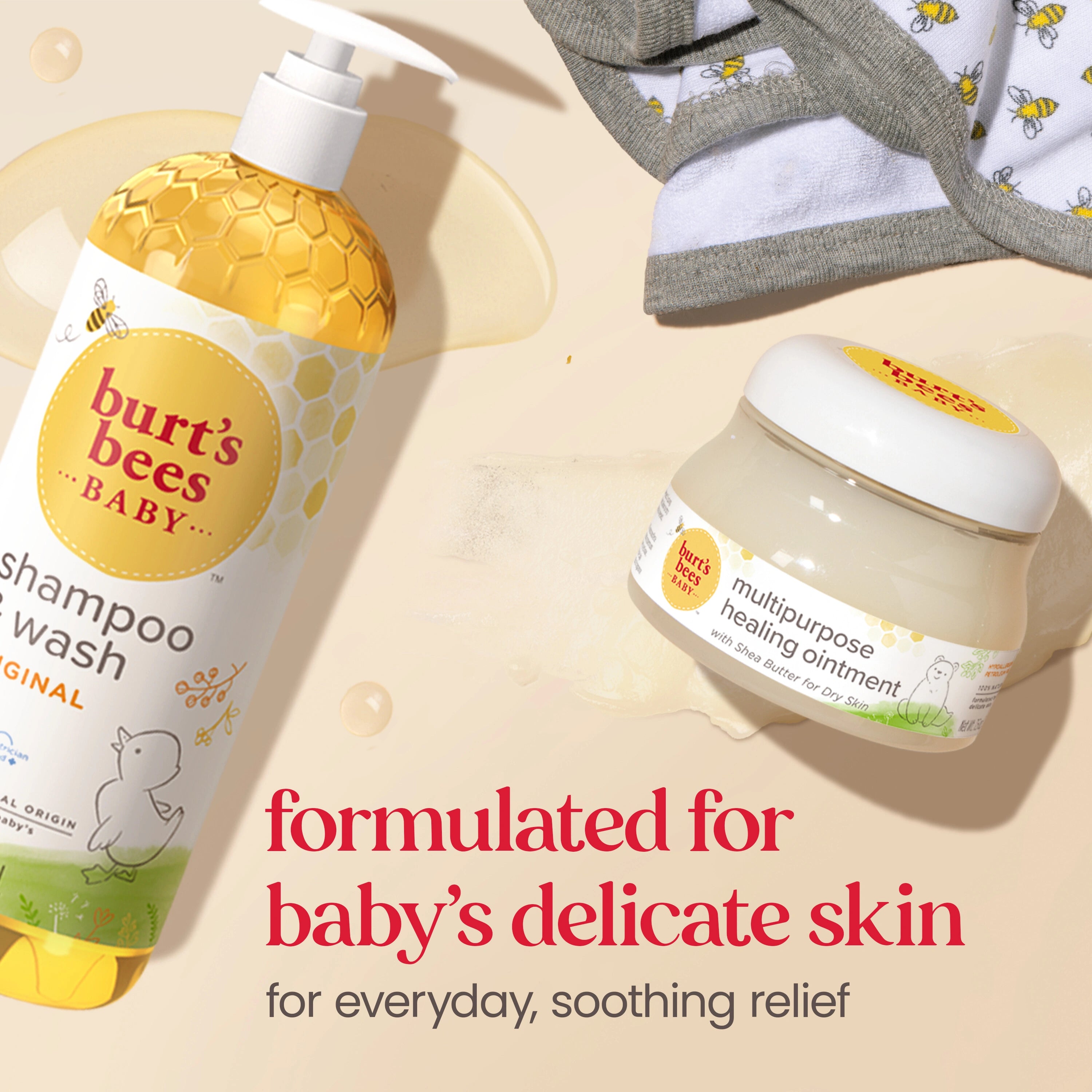 Burt's Bees Baby Original Shampoo & Wash