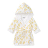 Organic Cotton Knit Terry Hooded Robe - Little Ducks