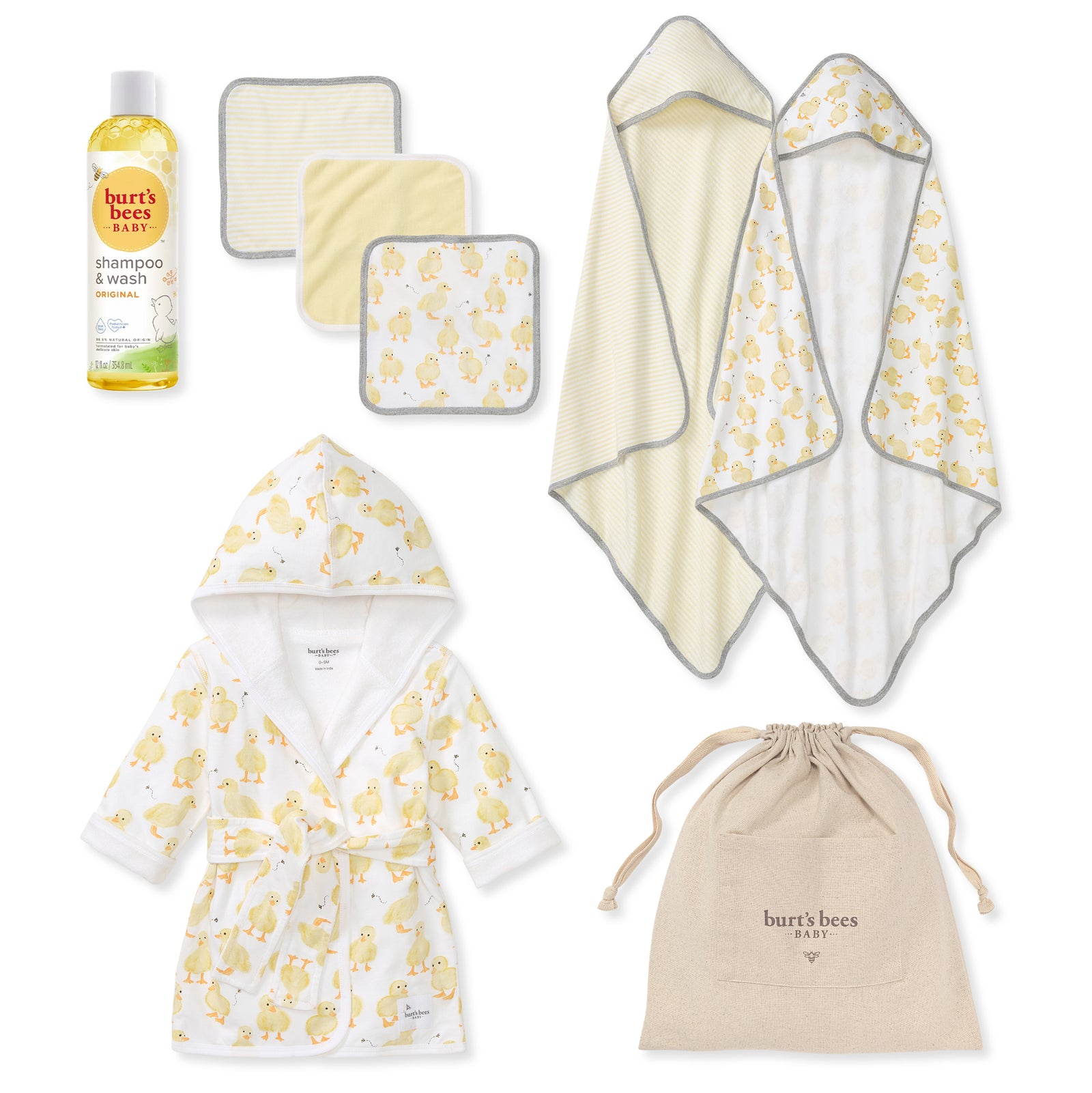 Little Ducks Bath Time Baby Gift Set ($70 Value)