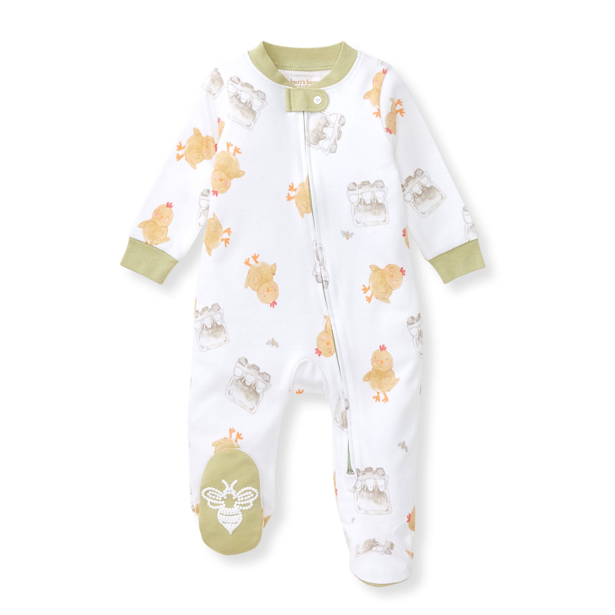 Infant Pajamas Burt's Bees Baby Apparel Farm Fresh Eggs