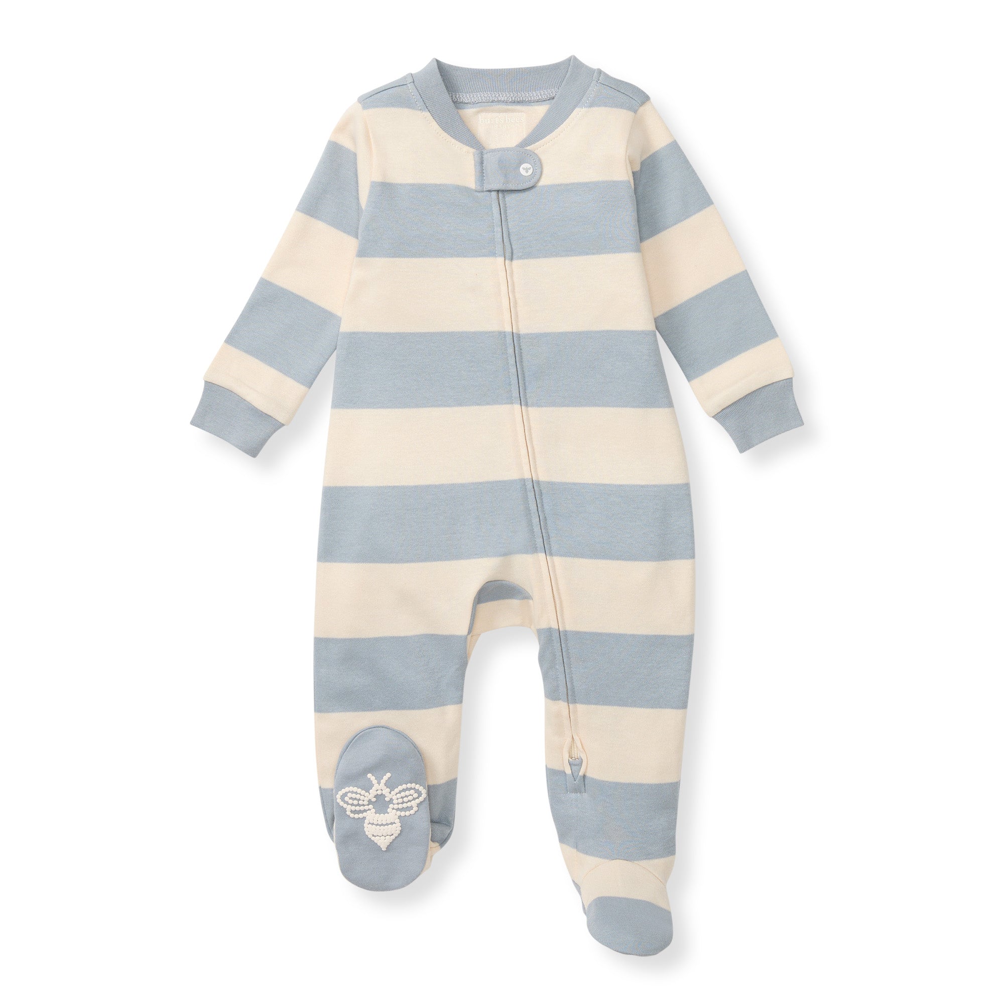 Rugby Stripe Organic Cotton Sleep & Play