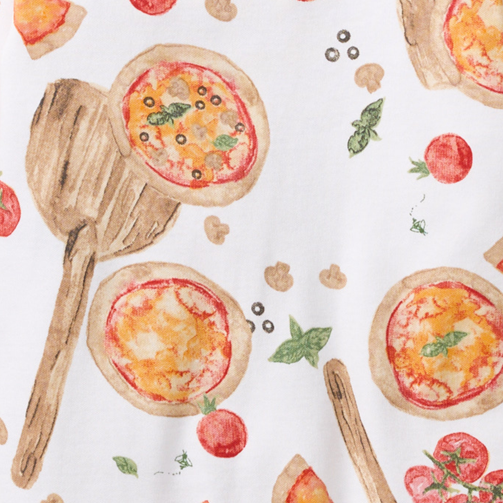 Brick Oven Pizza Organic Two-Piece Pajamas Swatch