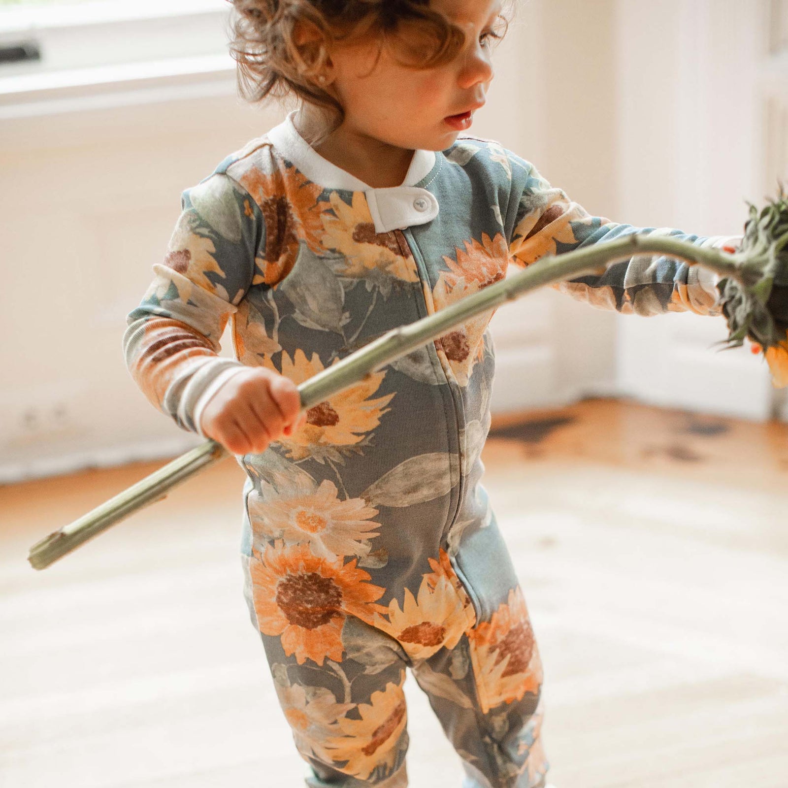 Product Image 1 of Sunflowers Organic Cotton Pajamas