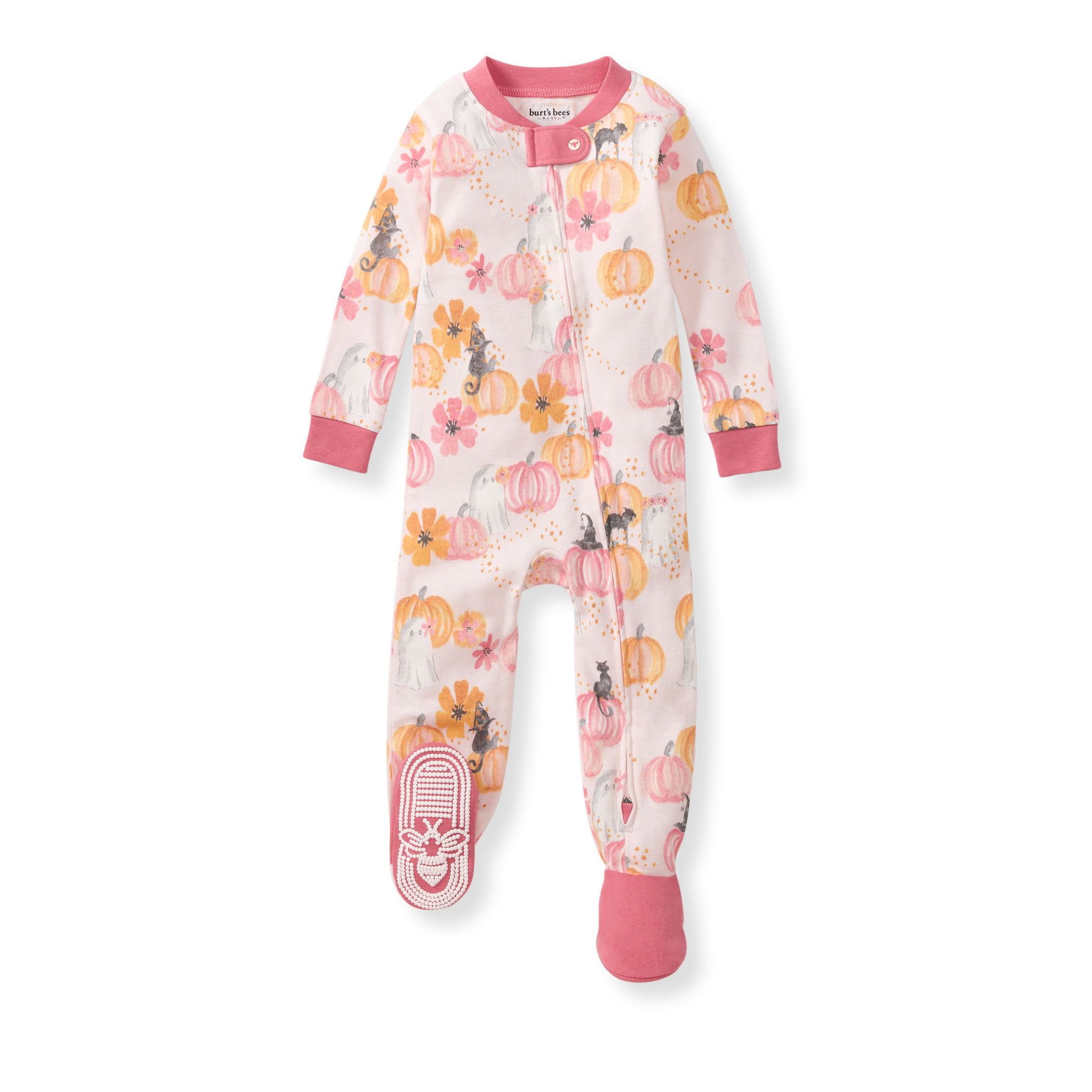 Magical Pumpkins Organic Cotton Sleeper – Burt's Bees Baby