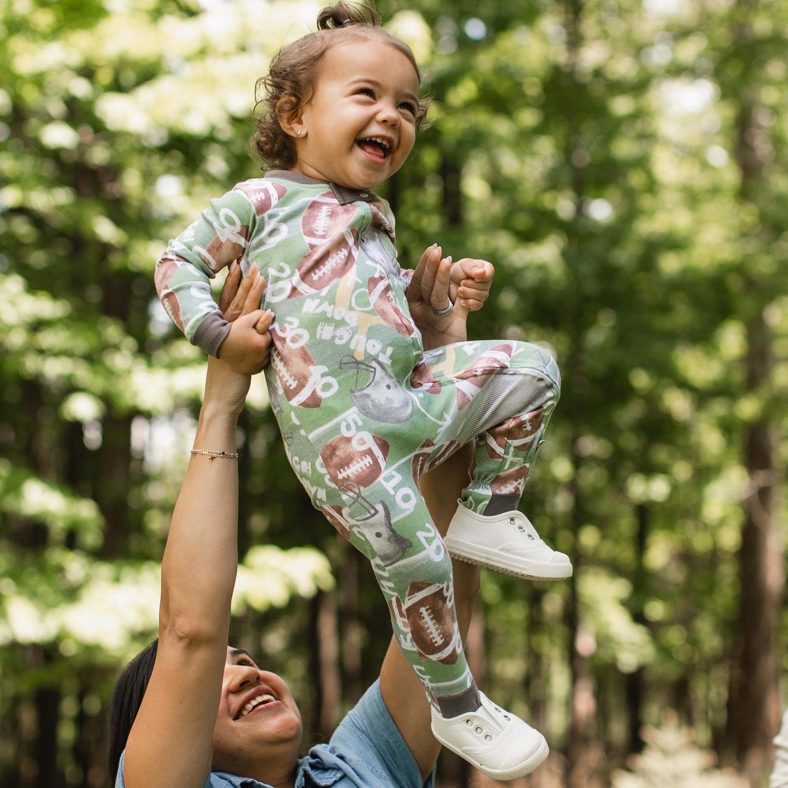 Product Image 3 of Touchdown Organic Cotton Pajamas