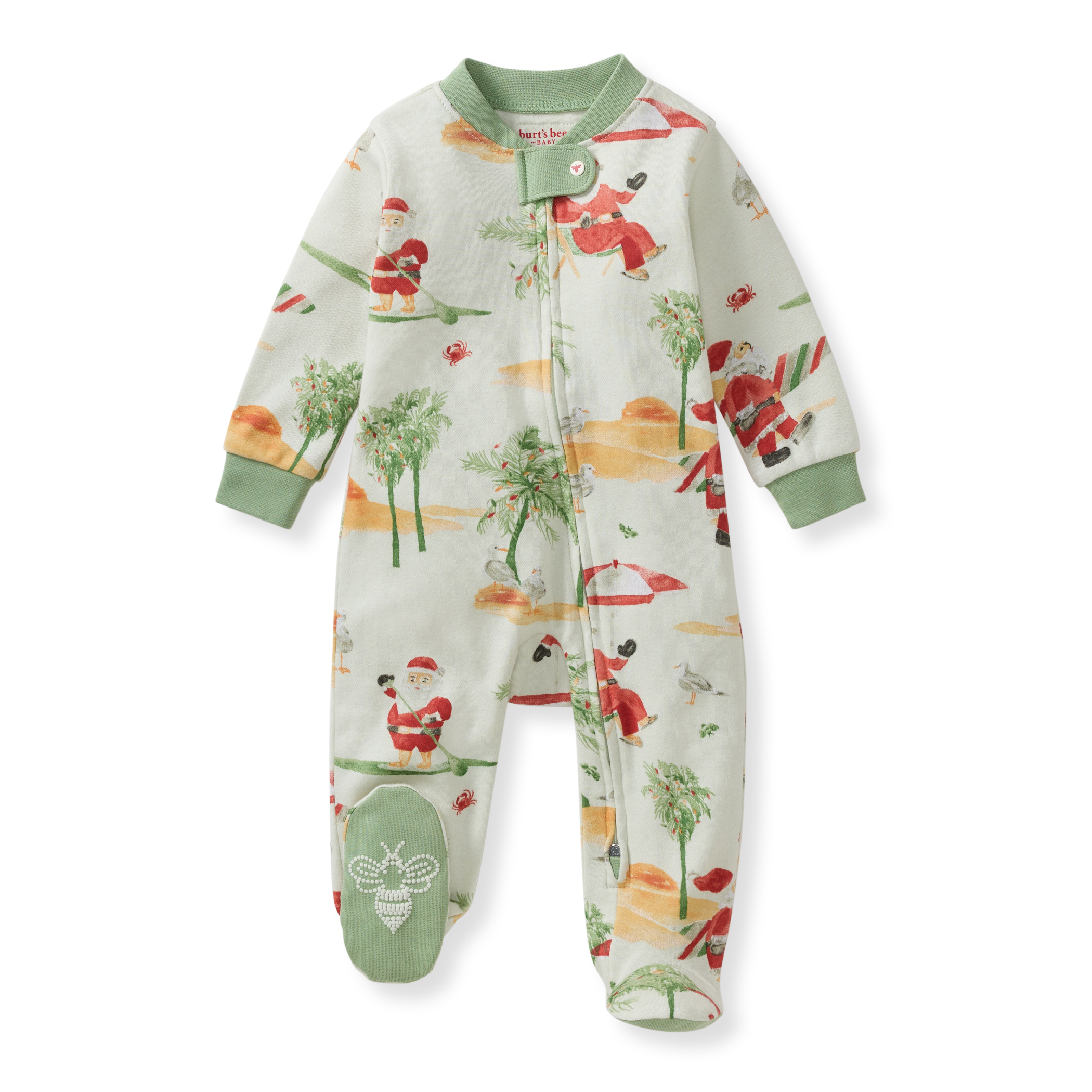 Surfin Santa Matching Family Sleep Play – Burt's Bees Baby