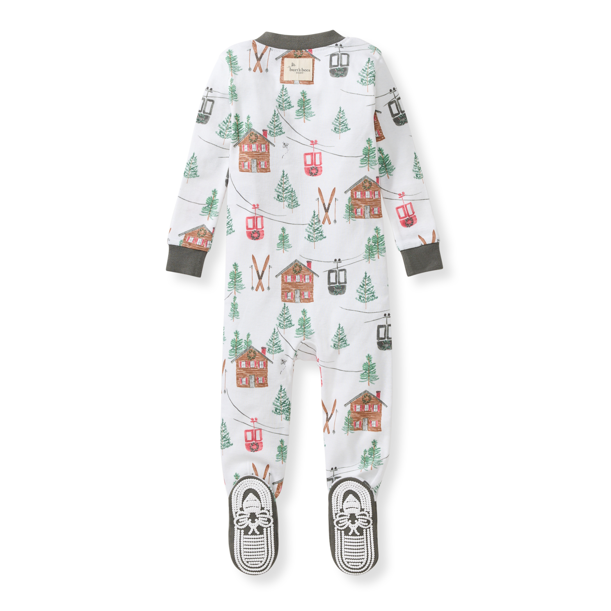 Ski The Alps Matching Family Pajamas