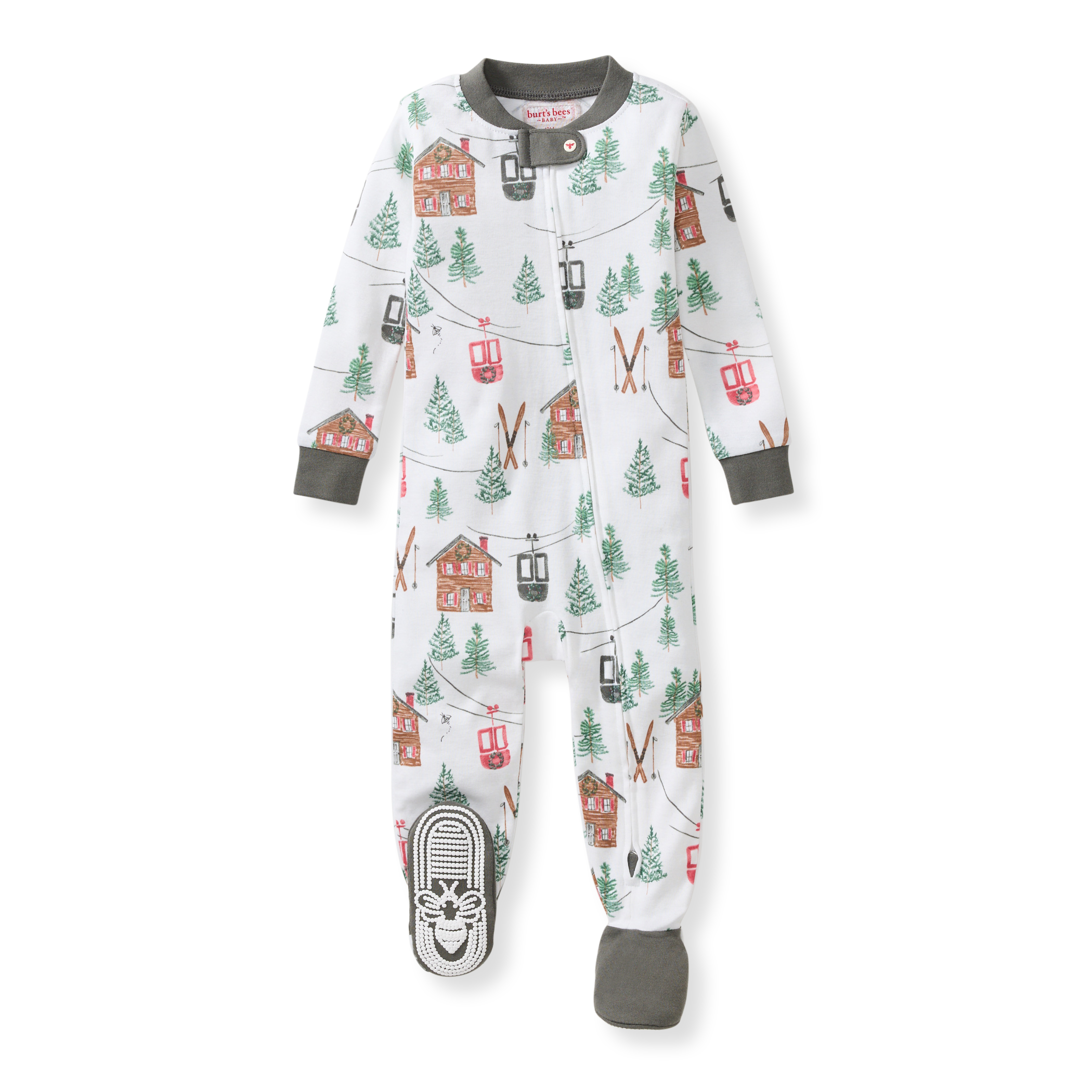Ski The Alps Matching Family Sleeper – Burt's Bees Baby