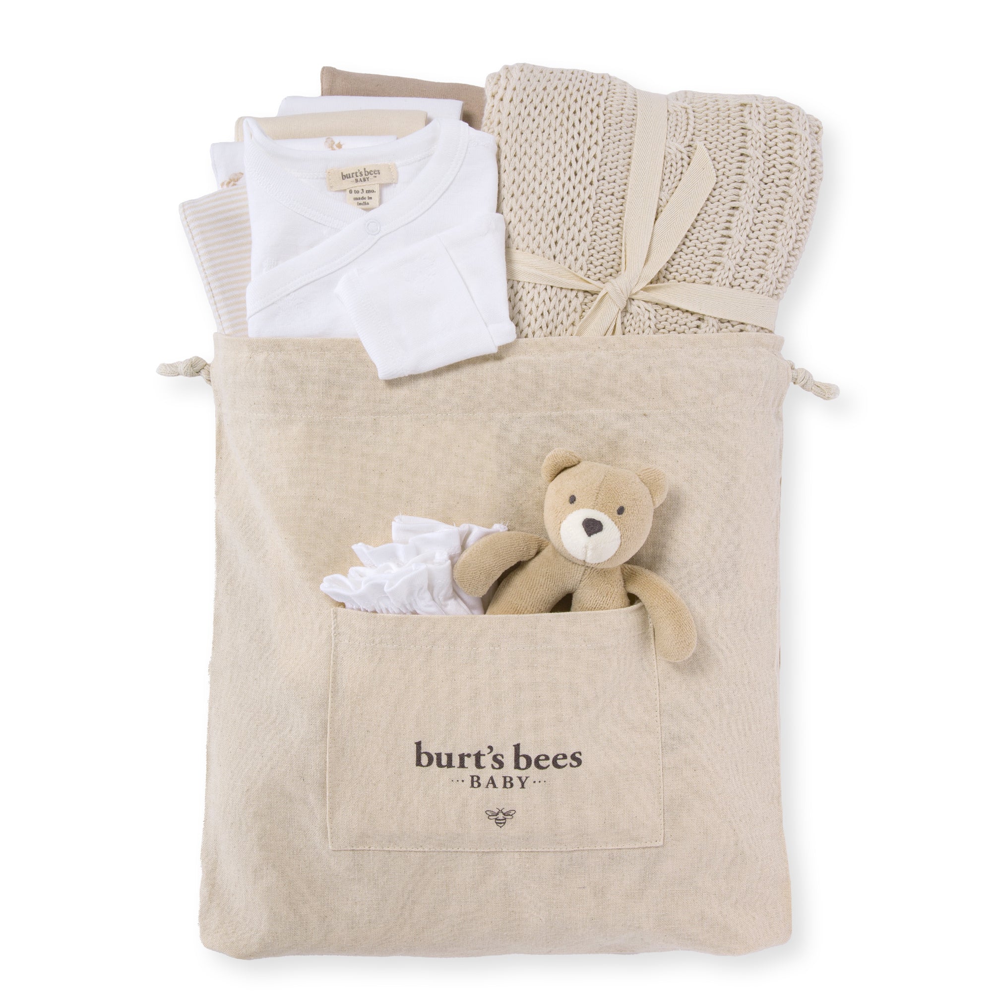 Take Me Home Neutral Baby Gift Set ($115 Value) – Burts Bees Baby