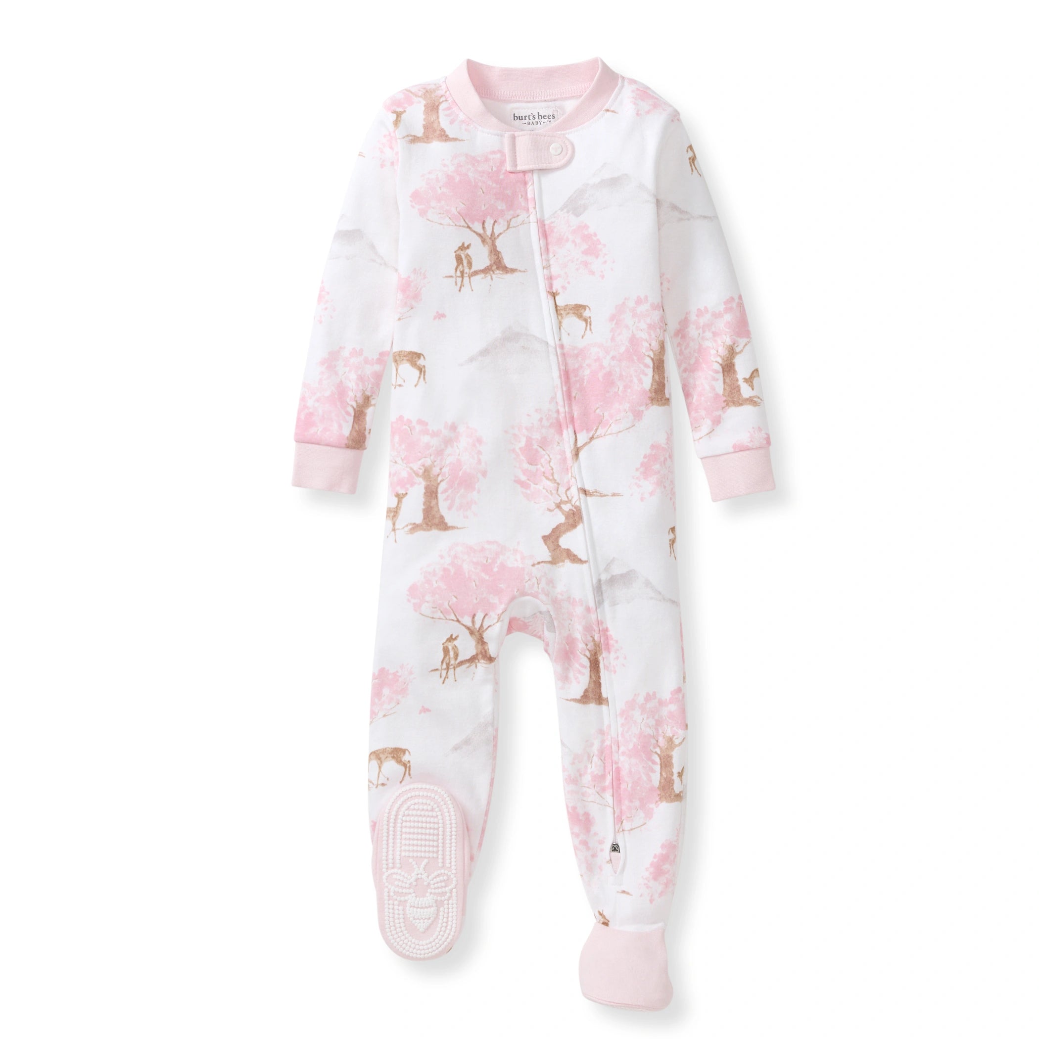 house on the hill baby Ballet柄　80cm Cherry Blossom Tree Organic Cotton Sleeper – Burt's Bees Baby