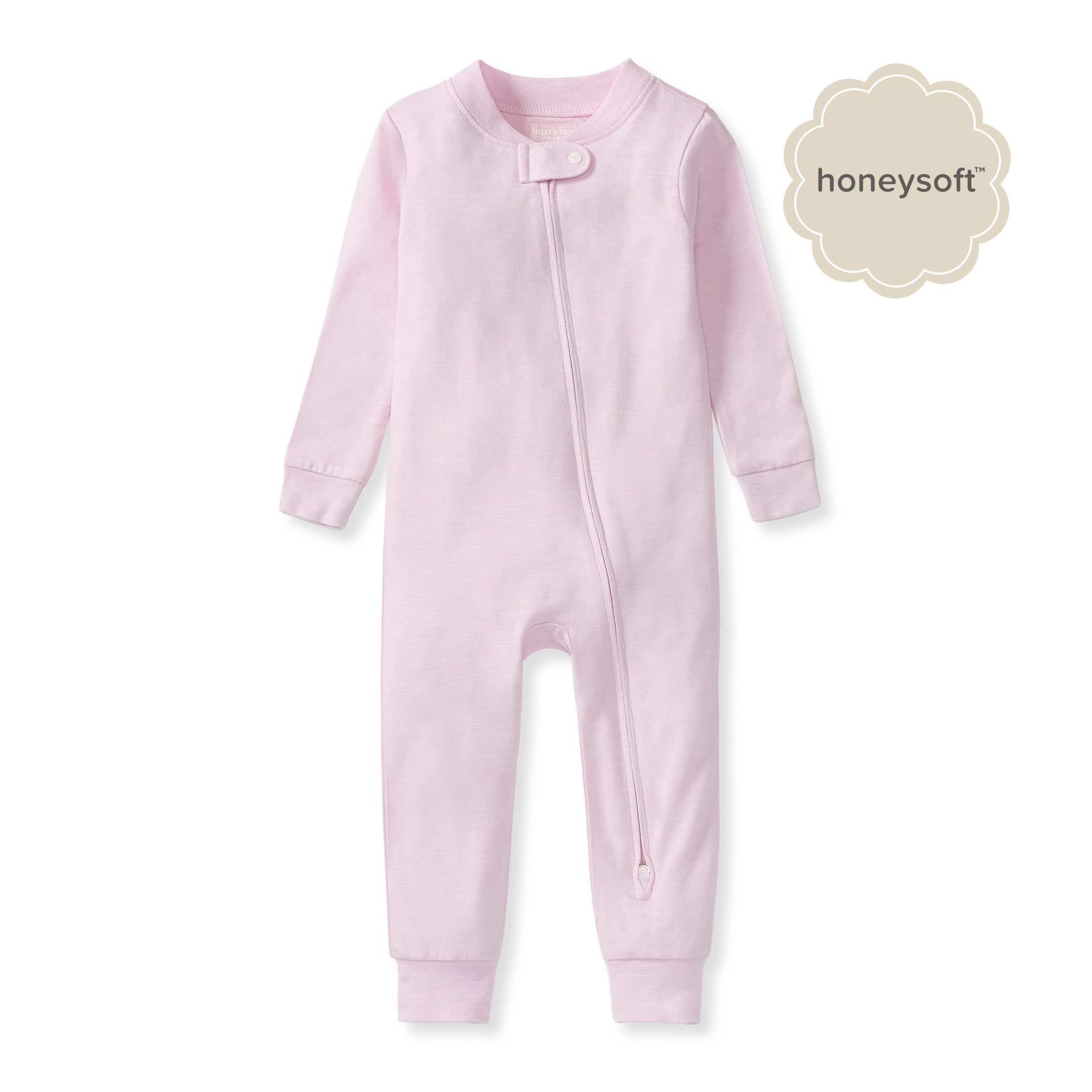 Light Lilac Honeysoft™ Lyocell Baby Sleeper | Burt's Bees Baby