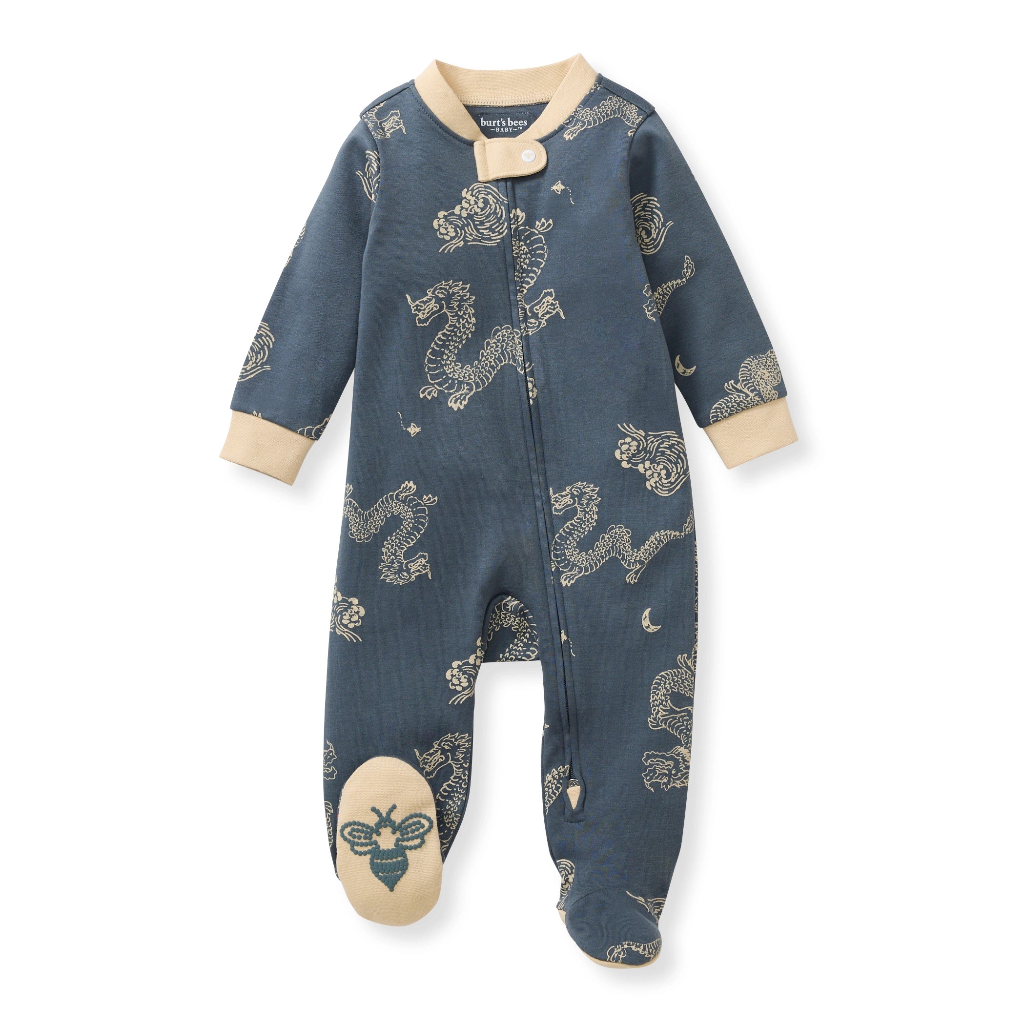 Your Baby トントンねずみ Sea Dragons Organic Cotton Sleep & Play – Burt's Bees Baby