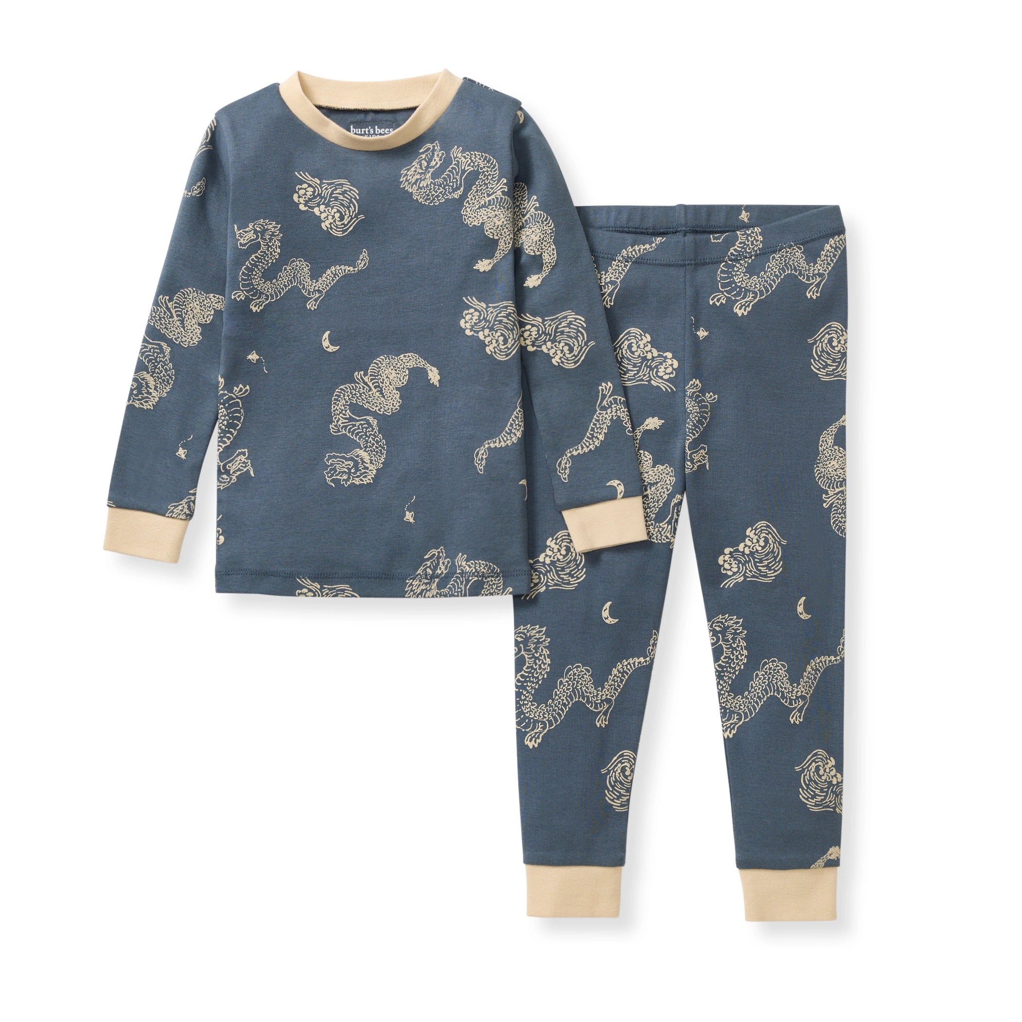 Sea Dragons Organic Cotton Two-Piece Pajamas – Burt's Bees Baby
