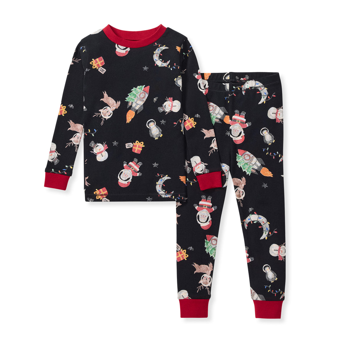 christmas dress pajamas In The Cosmos Organic Cotton Two-Piece In size 5T from Burts Bees Baby autotag_not_essential Color:Custom Color( Special instructions For Seller) ASOS DESIGN a-line one Transform Christmas morning in