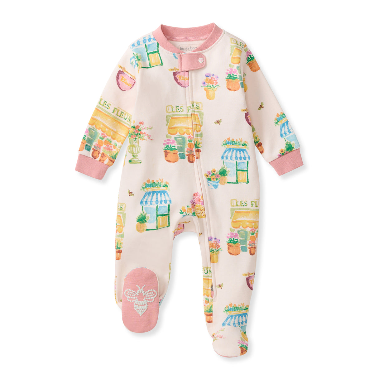 Les Fleurs Organic Cotton Sleep & Play – Burt