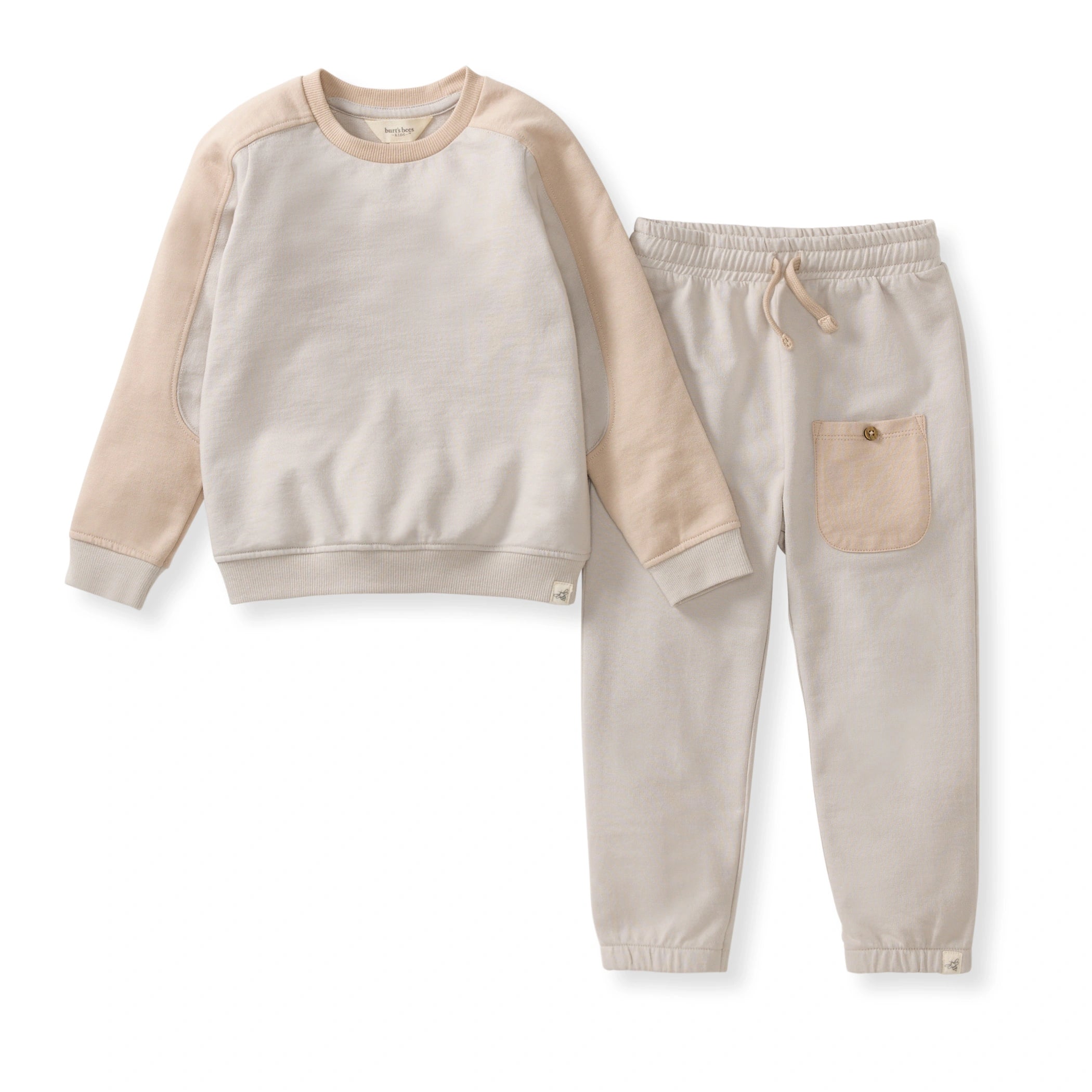 Sudadera Bebés Suéter Larga Bolsillo Parche - Mexico