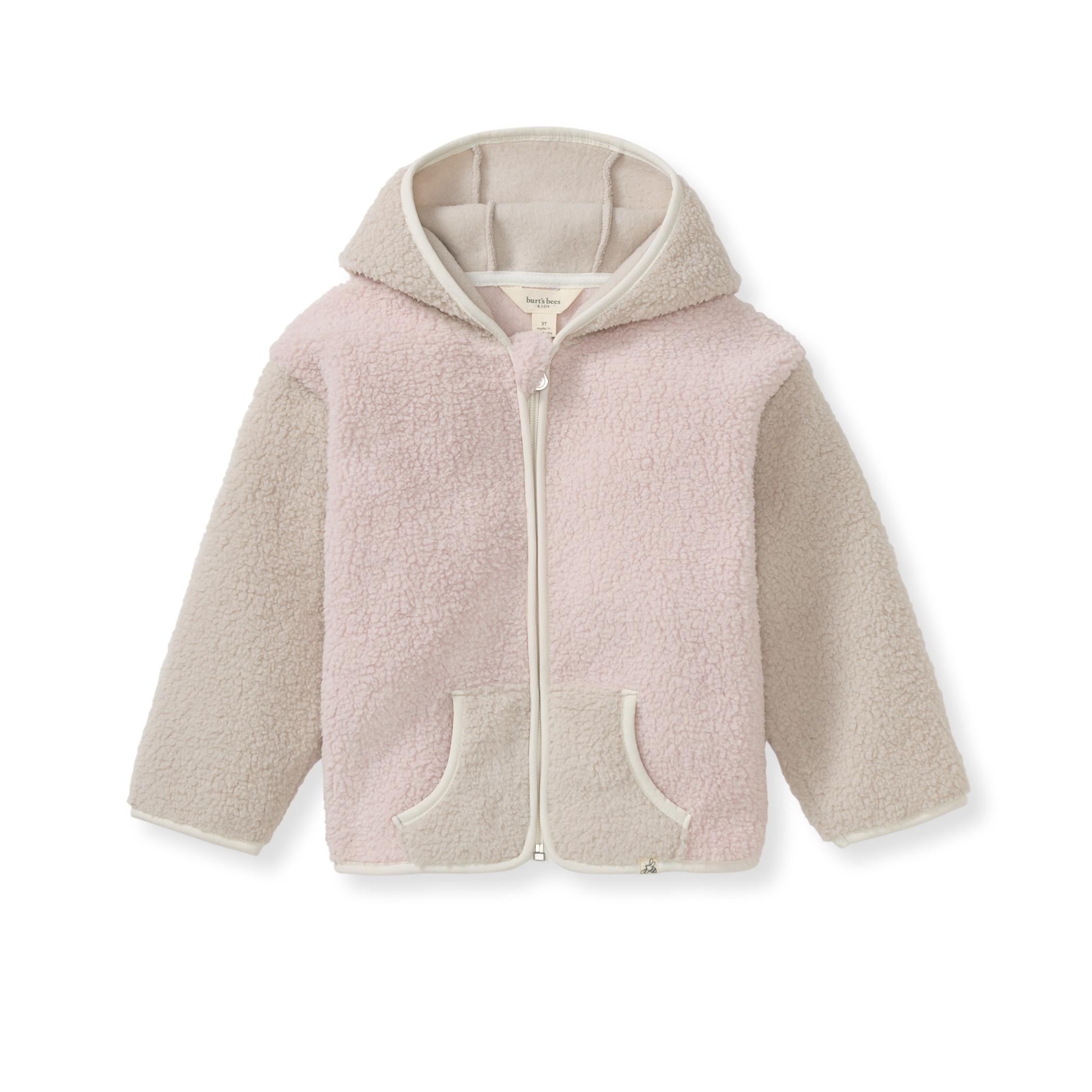 Repreve® Sherpa Zip Front Jacket - Soft Violet – Burt's Bees Baby Repreve® Sherpa Zip Front Jacket - Soft Violet – Burt's Bees Baby