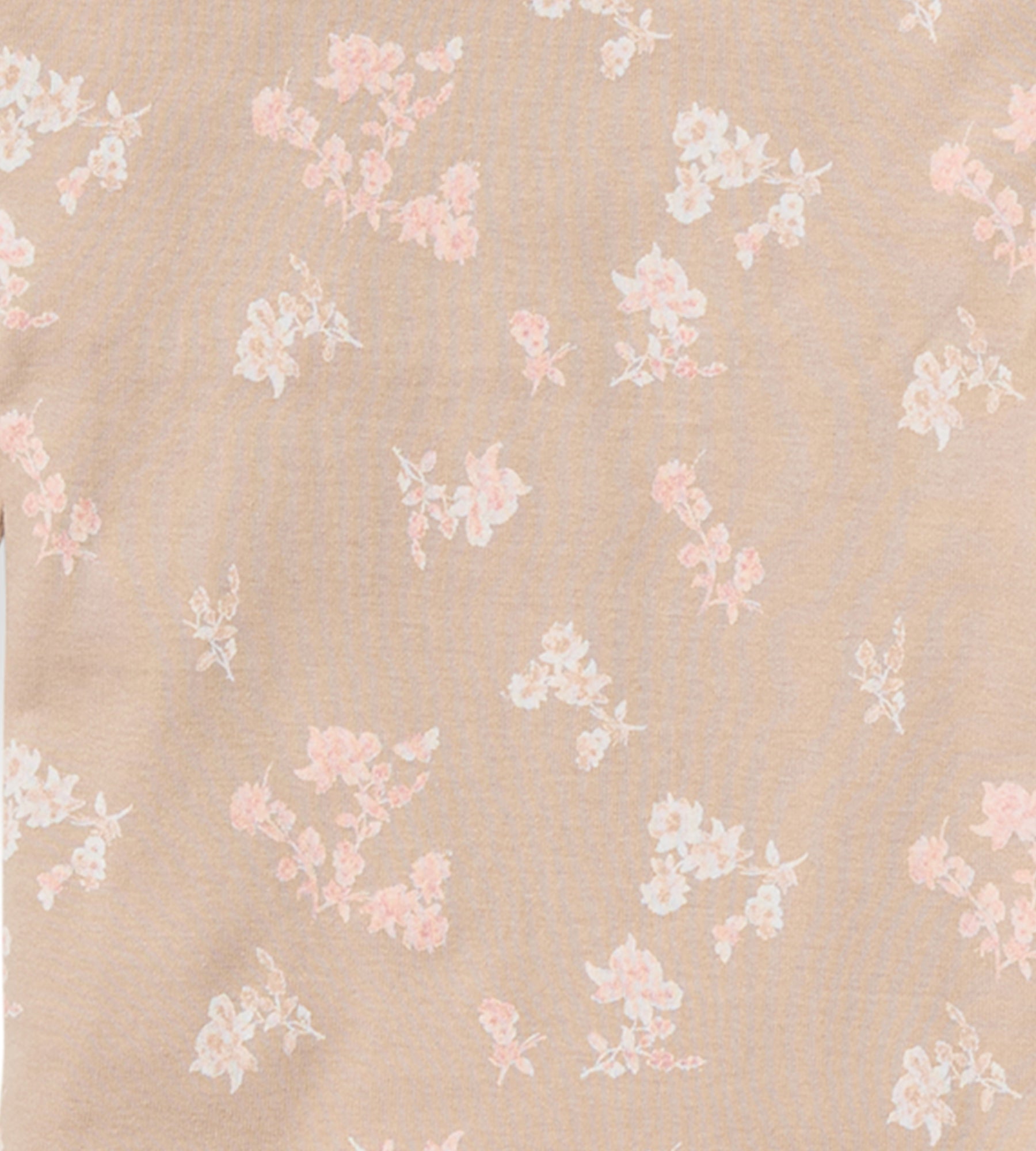 Whimsical Floral Organic Cotton Reversible Baby Blanket