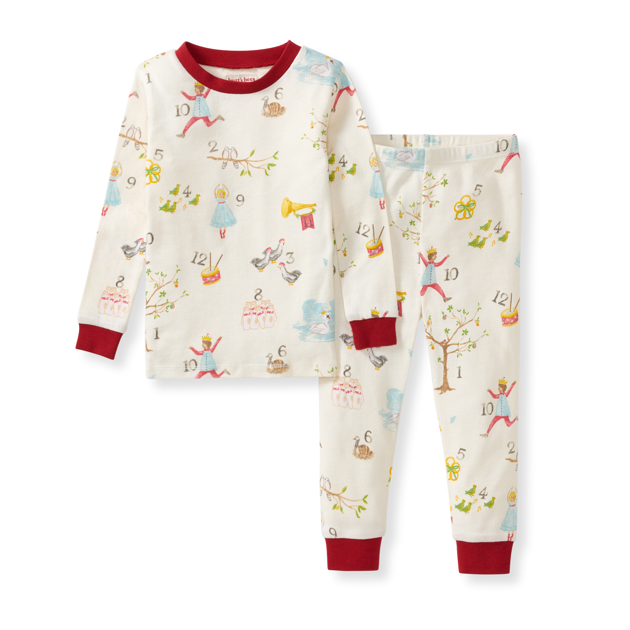 12 Days of Christmas Two-Piece Pajamas – Burt's Bees Baby