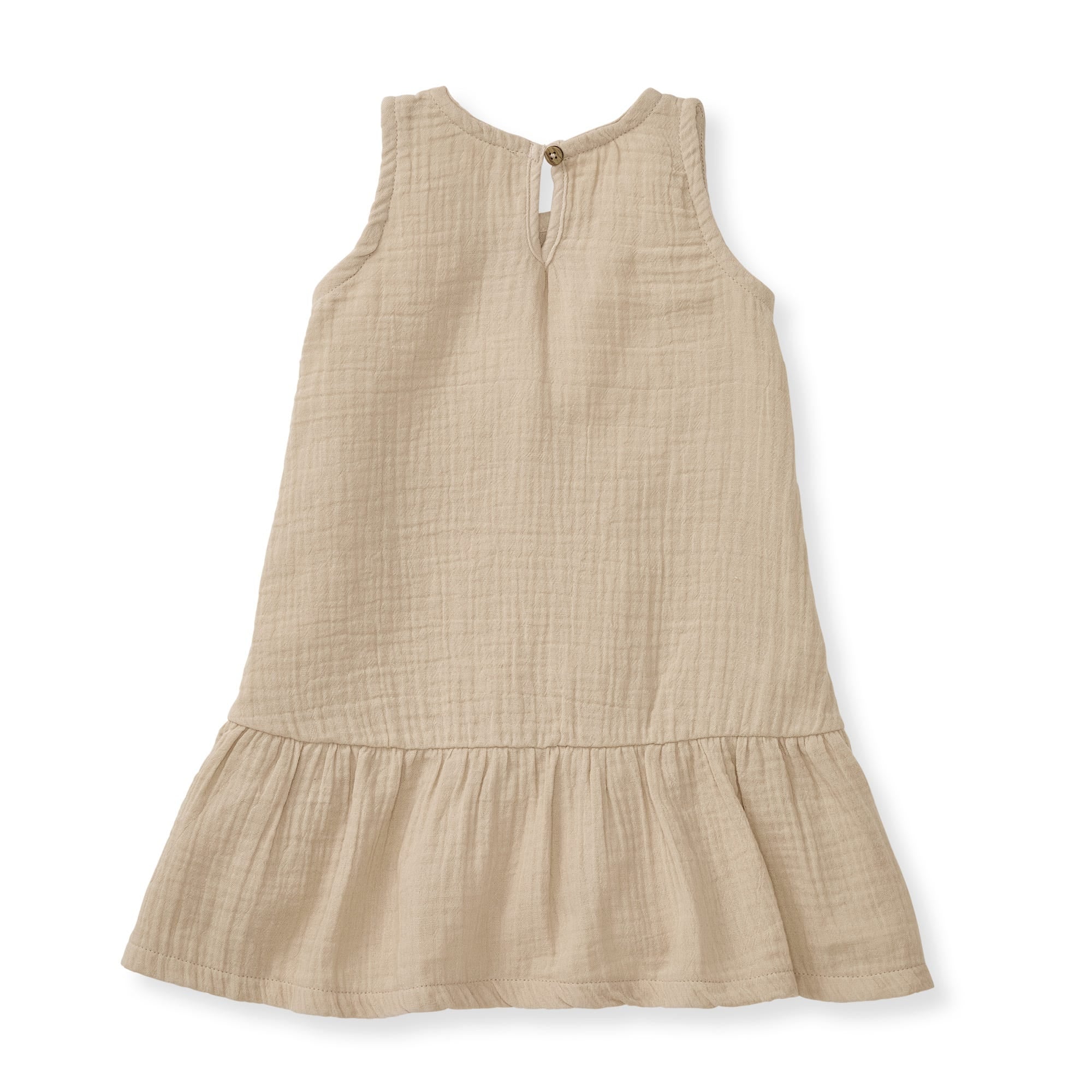 Mommy & Me Matching Crinkle Muslin Girl Dress