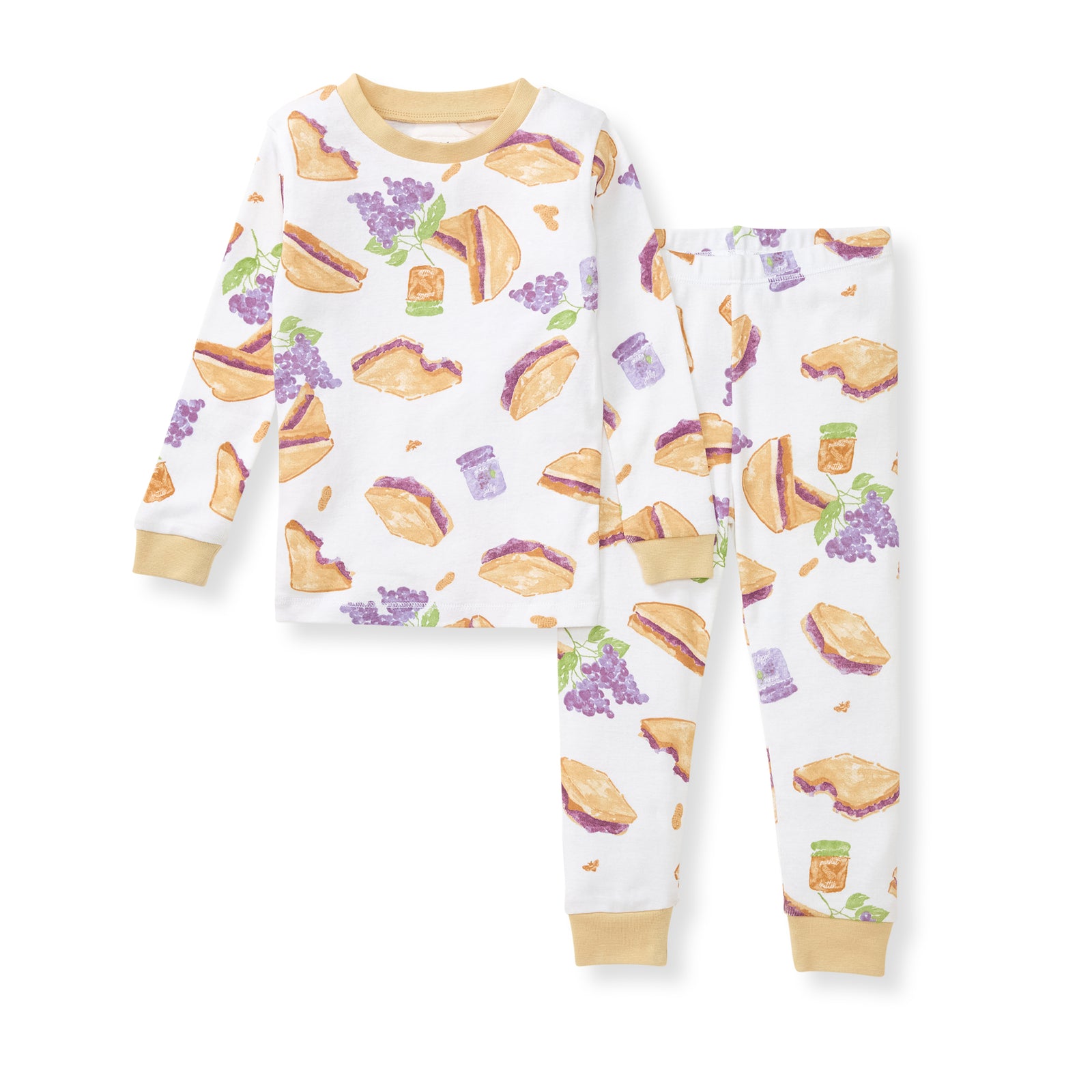 PB & J Organic Cotton Two-Piece Pajamas