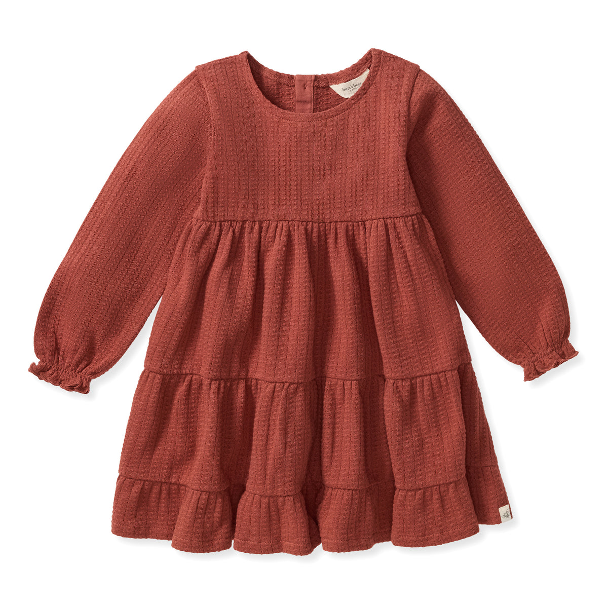 Burts Bees Dotted Rib Sequoia Bark Dress