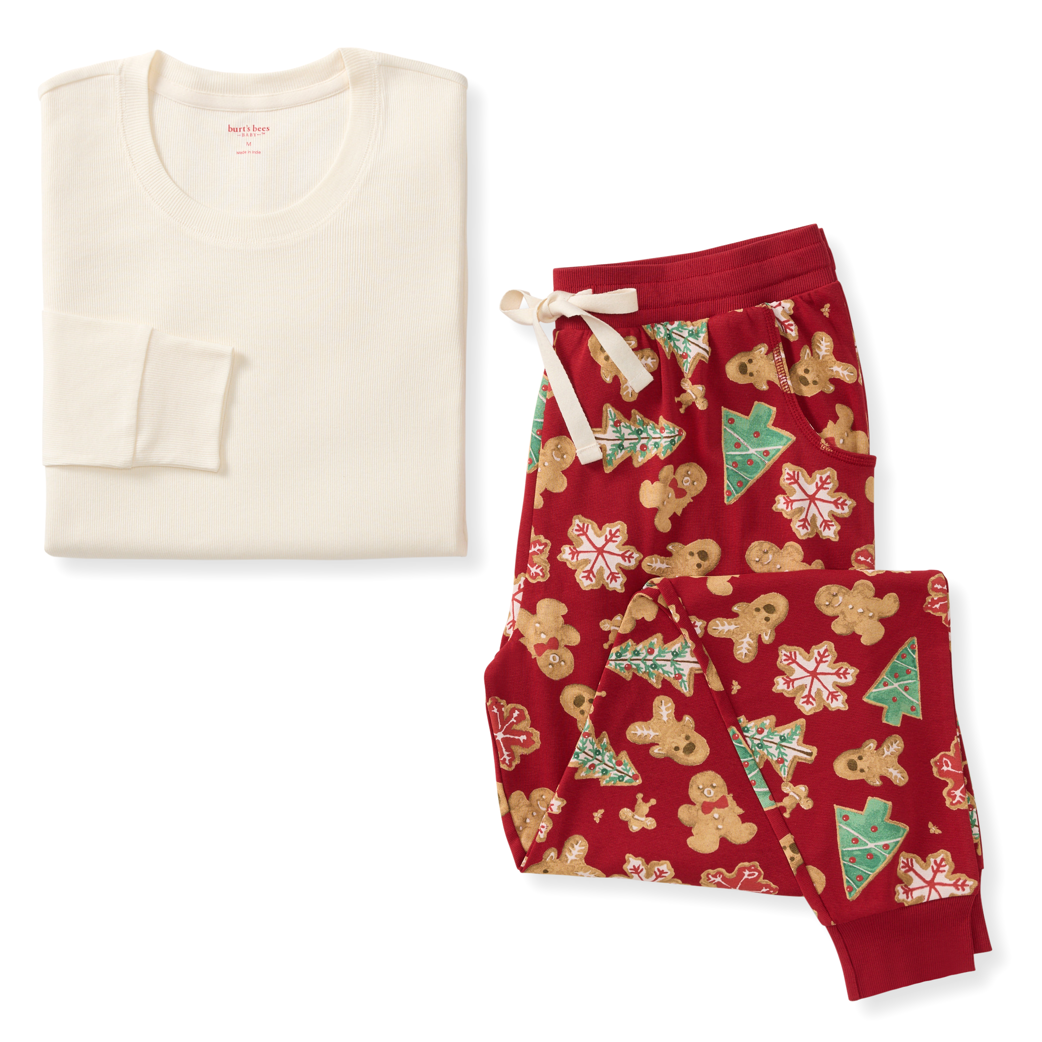 Gingerbread Bake Matching Family Women's Pajamas – Burt's Bees Baby