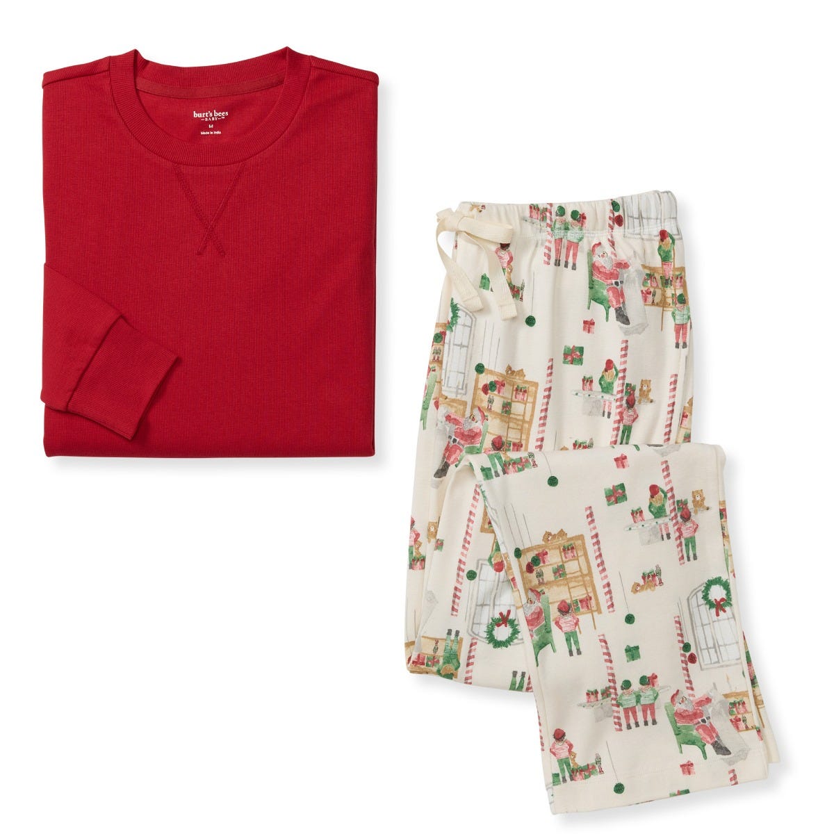 Santa's Workshop Organic Cotton Matching Family Pajamas – Burt's