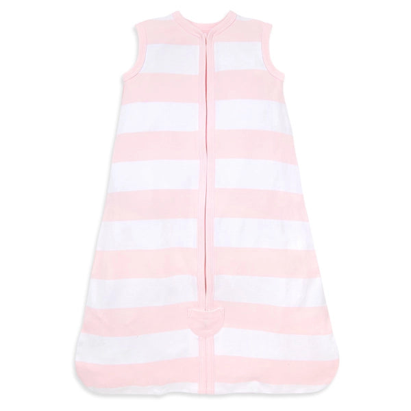 Rugby Stripe Organic Beekeeper™ Wearable Baby Blanket - Blossom