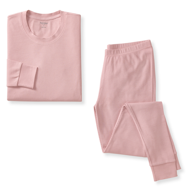 Persian Rose Honeysoft™ Thermal Adult Pajamas | Burt's Bees Baby