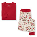Guide My Sleigh Matching Organic Cotton Pajamas - Women's