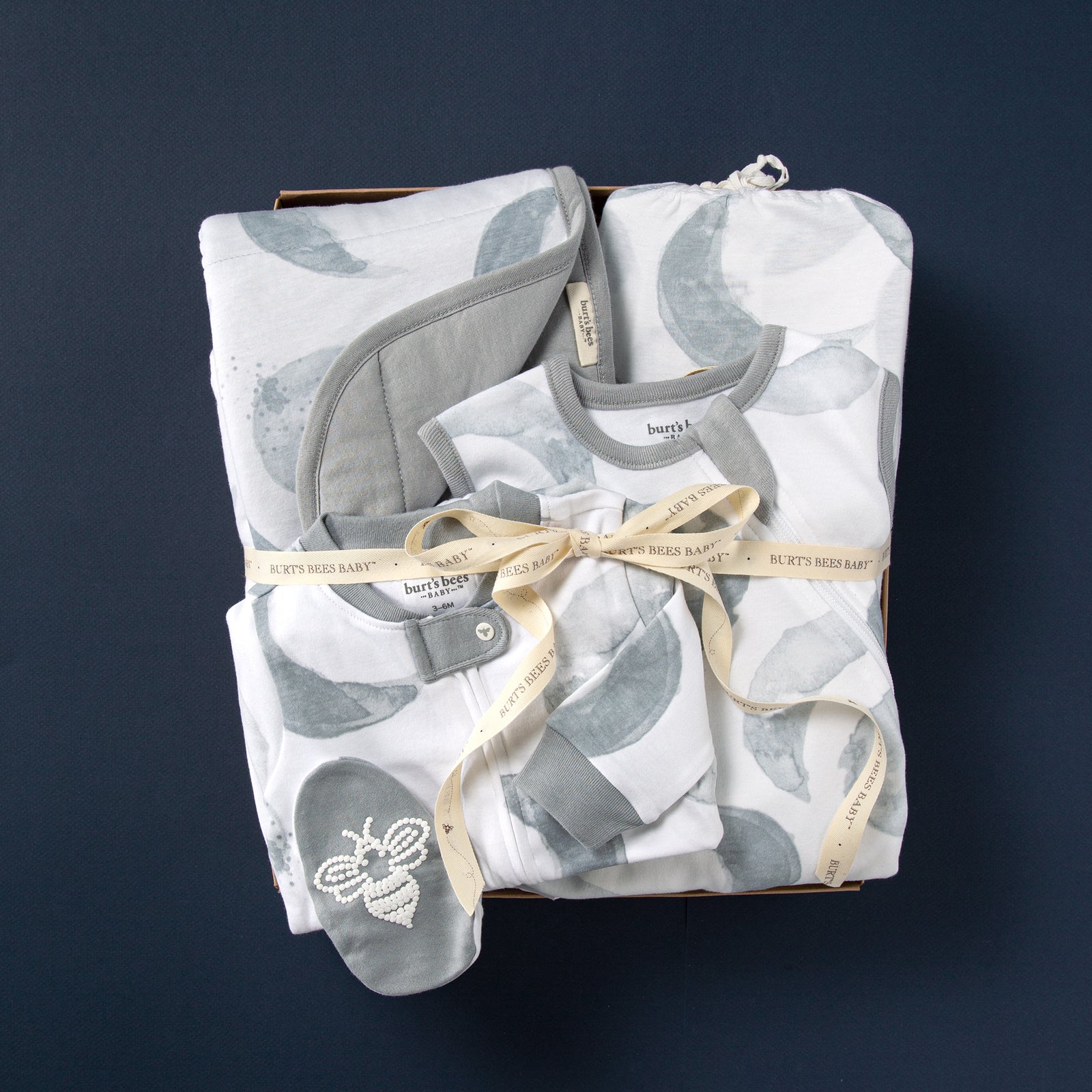 Hello Moon Baby Boy Nursery Bundle