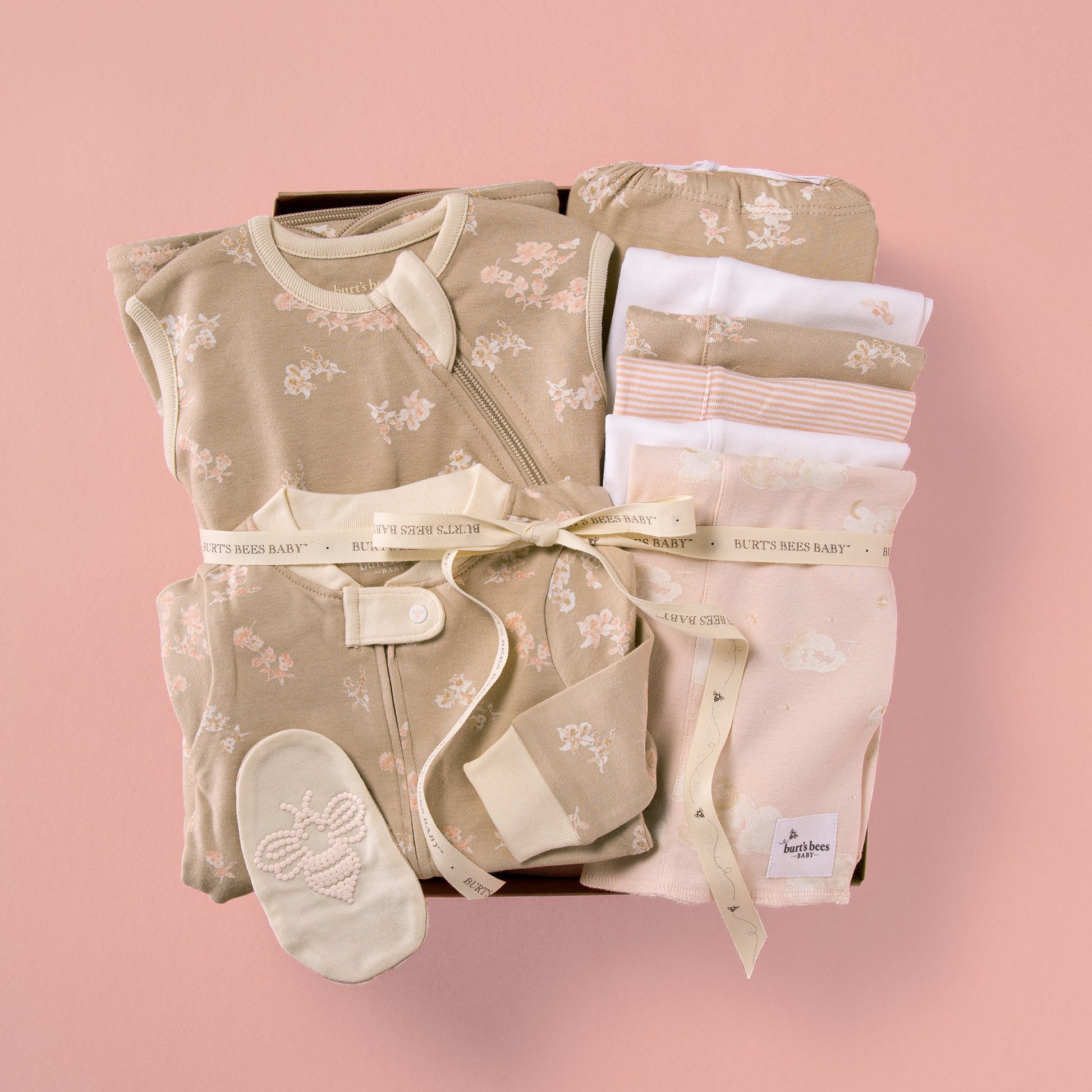 Whimsical Floral Newborn Baby Girl Bundle
