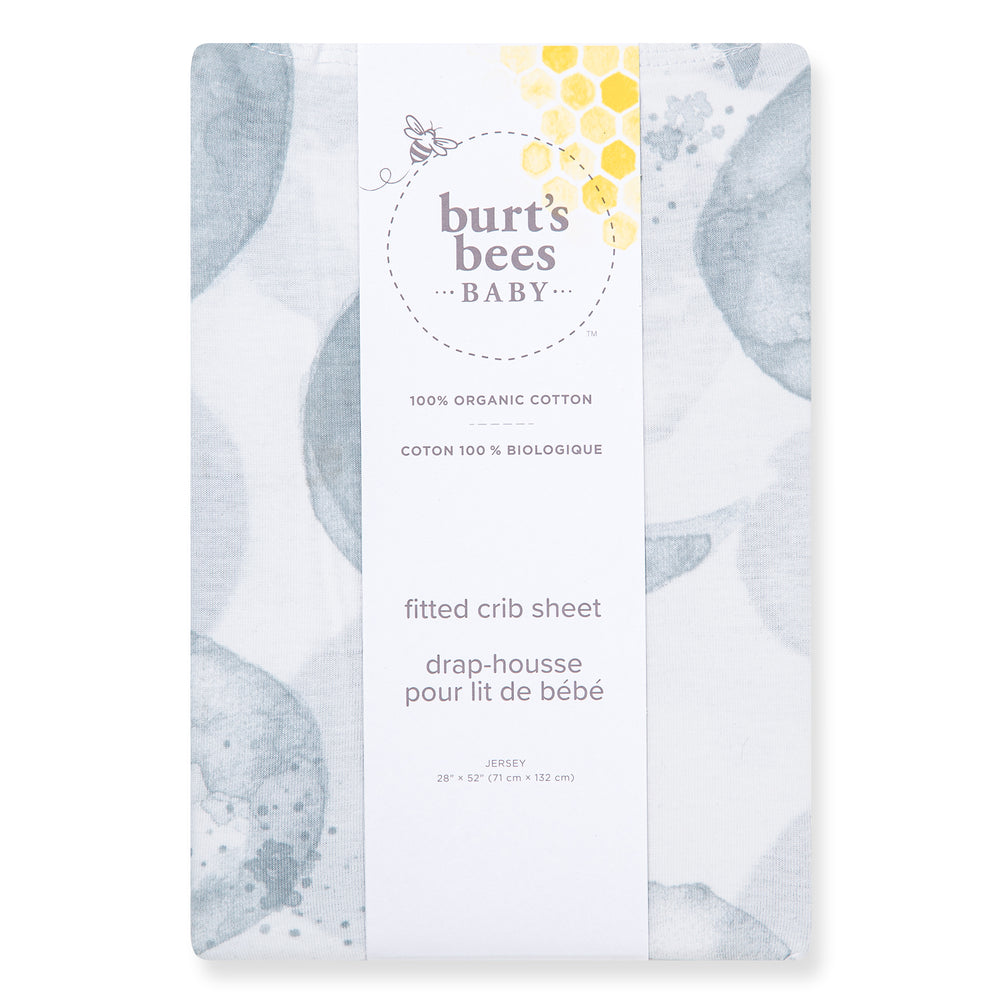 Hello Moon Organic Cotton BEESNUG® Fitted Crib Sheet
