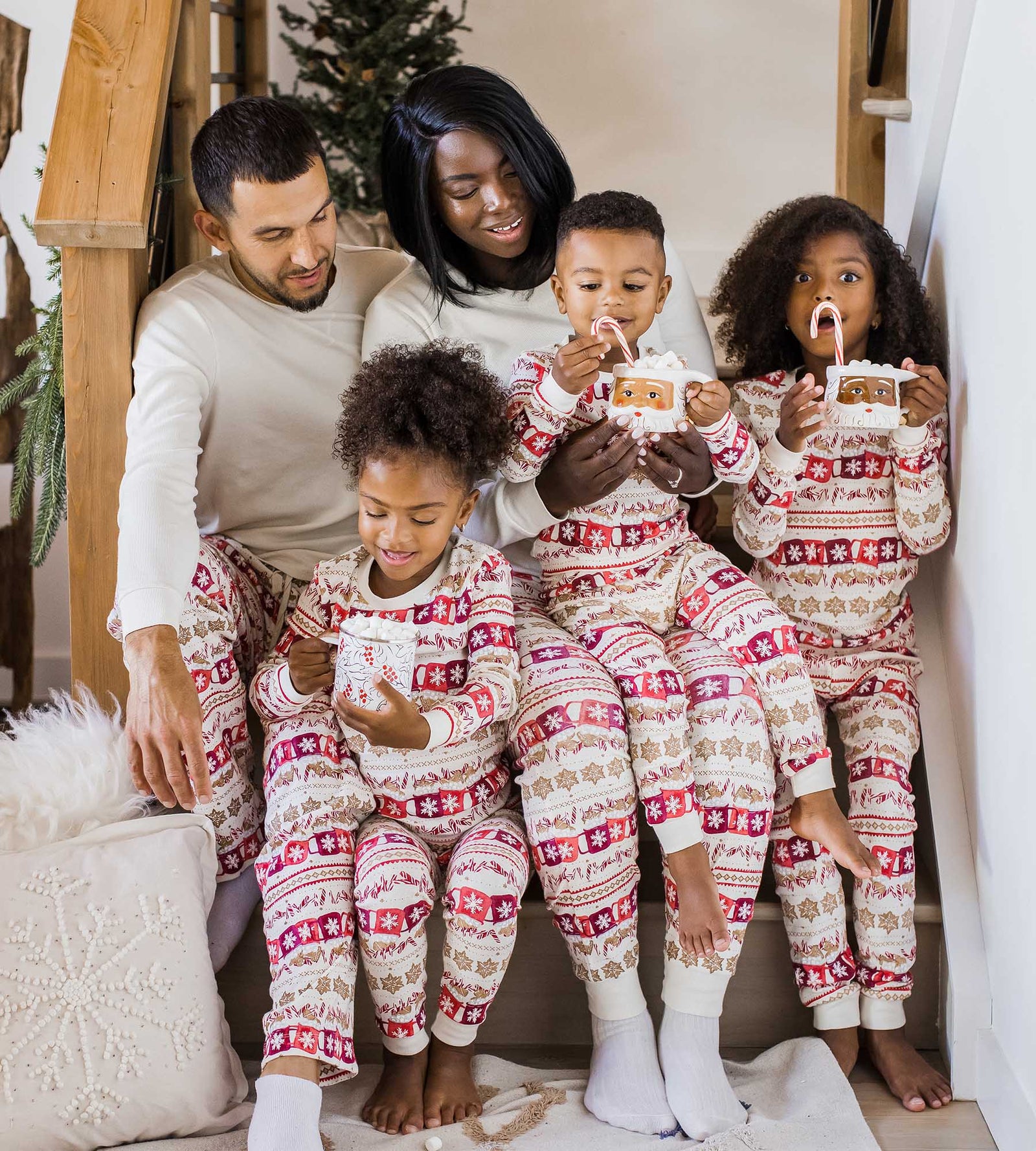 Hot Chocolate Organic Cotton Matching Family Pajamas