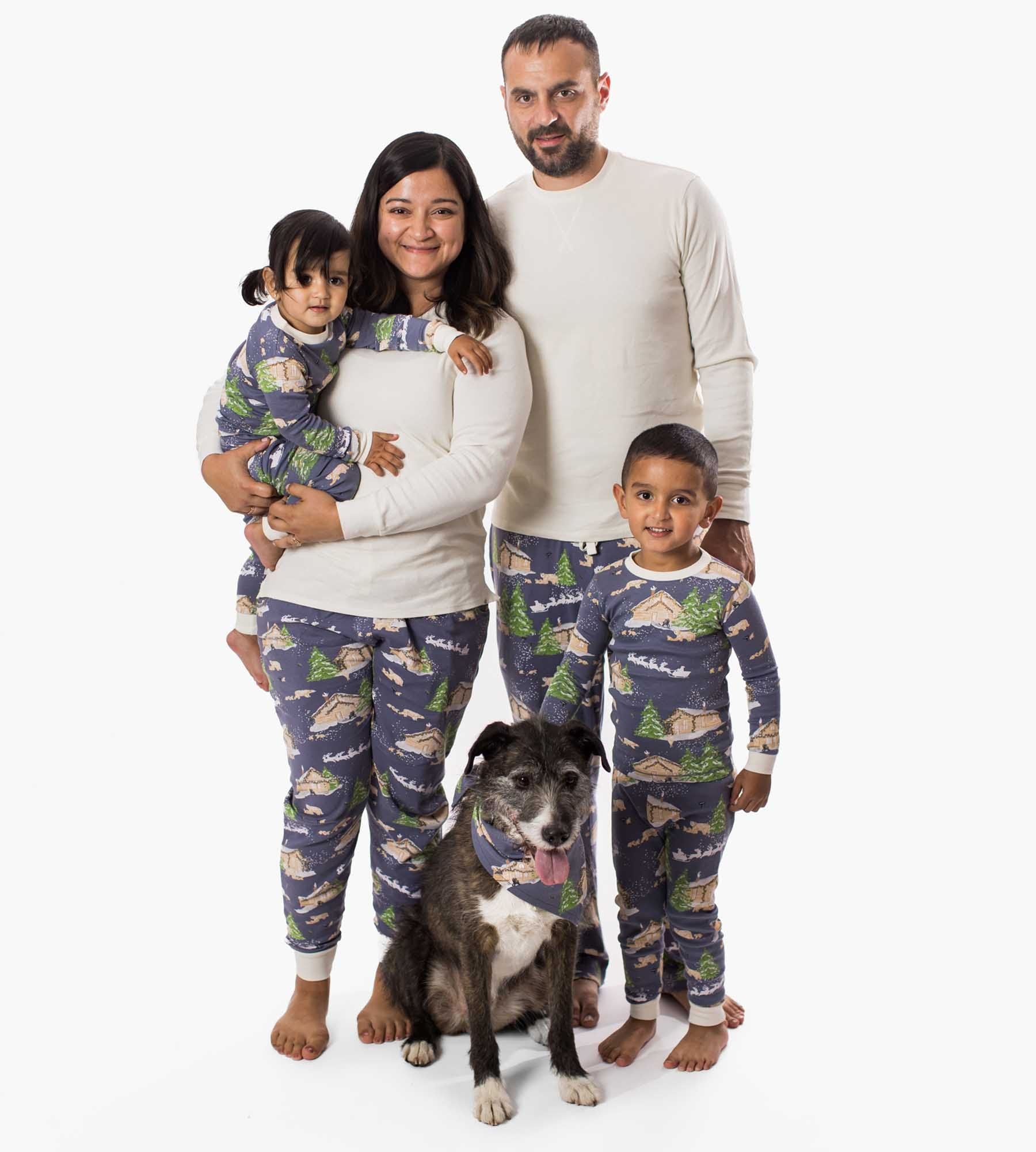 【Modern House】BT Christmas Butter Bear Pajama Set Jolly Jammies Men's Reindeer & Bear Matching Family Pajamas