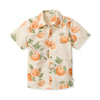 Dubrovnik Oranges Matching Kids Button Down Shirt