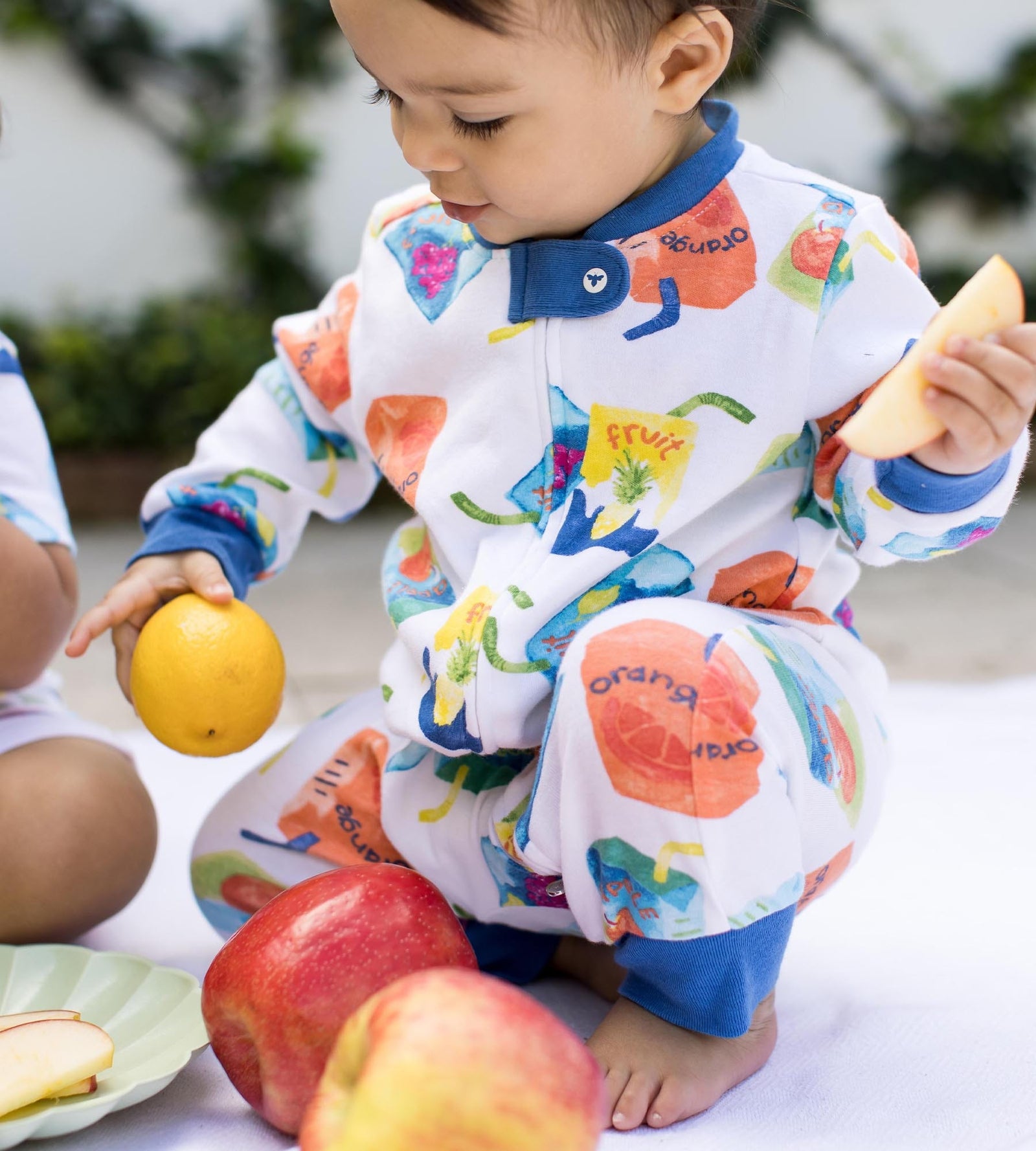 Juice Box Organic Cotton Baby Pajamas Product Image 1
