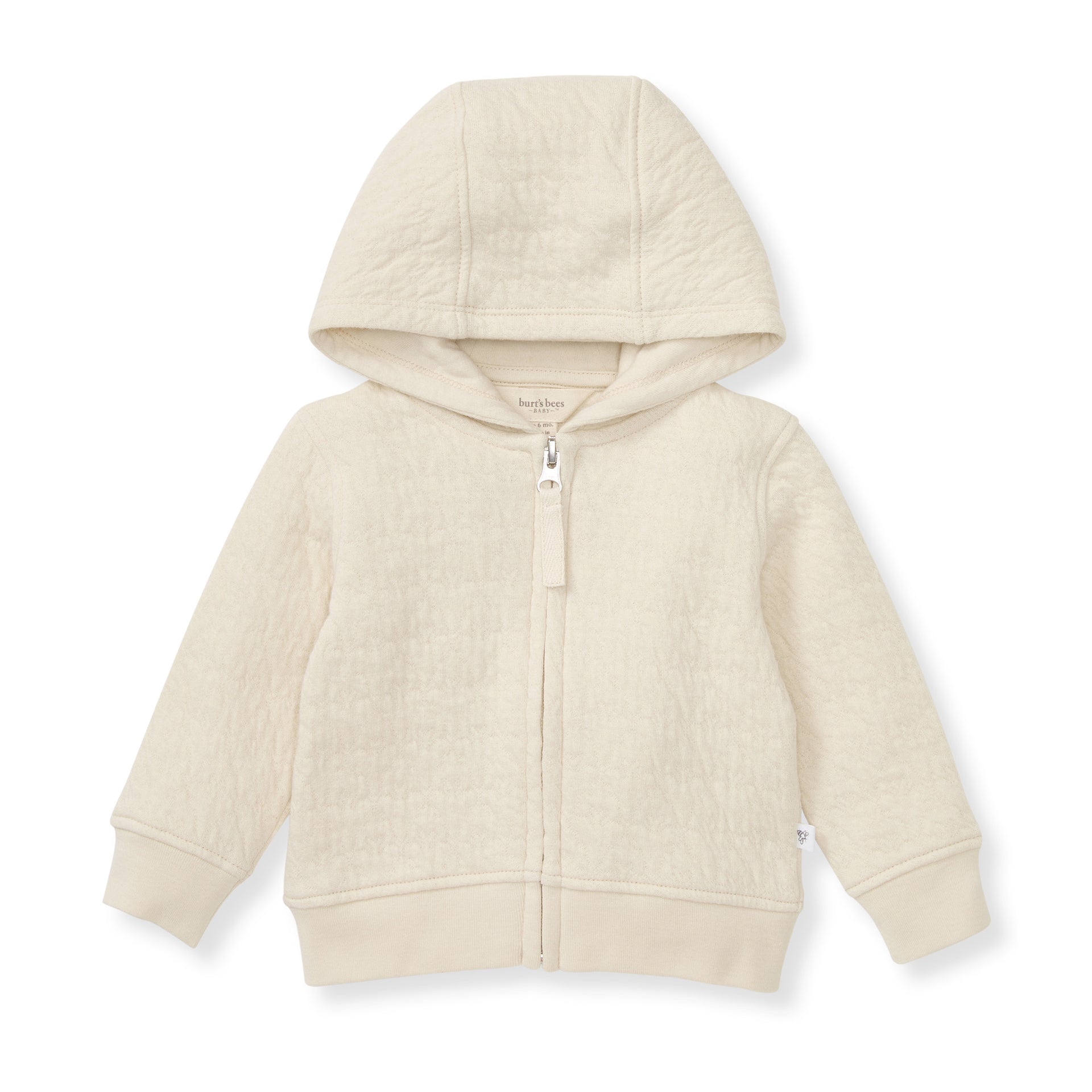 Organic Cotton Quilted Bee Jacket Oat