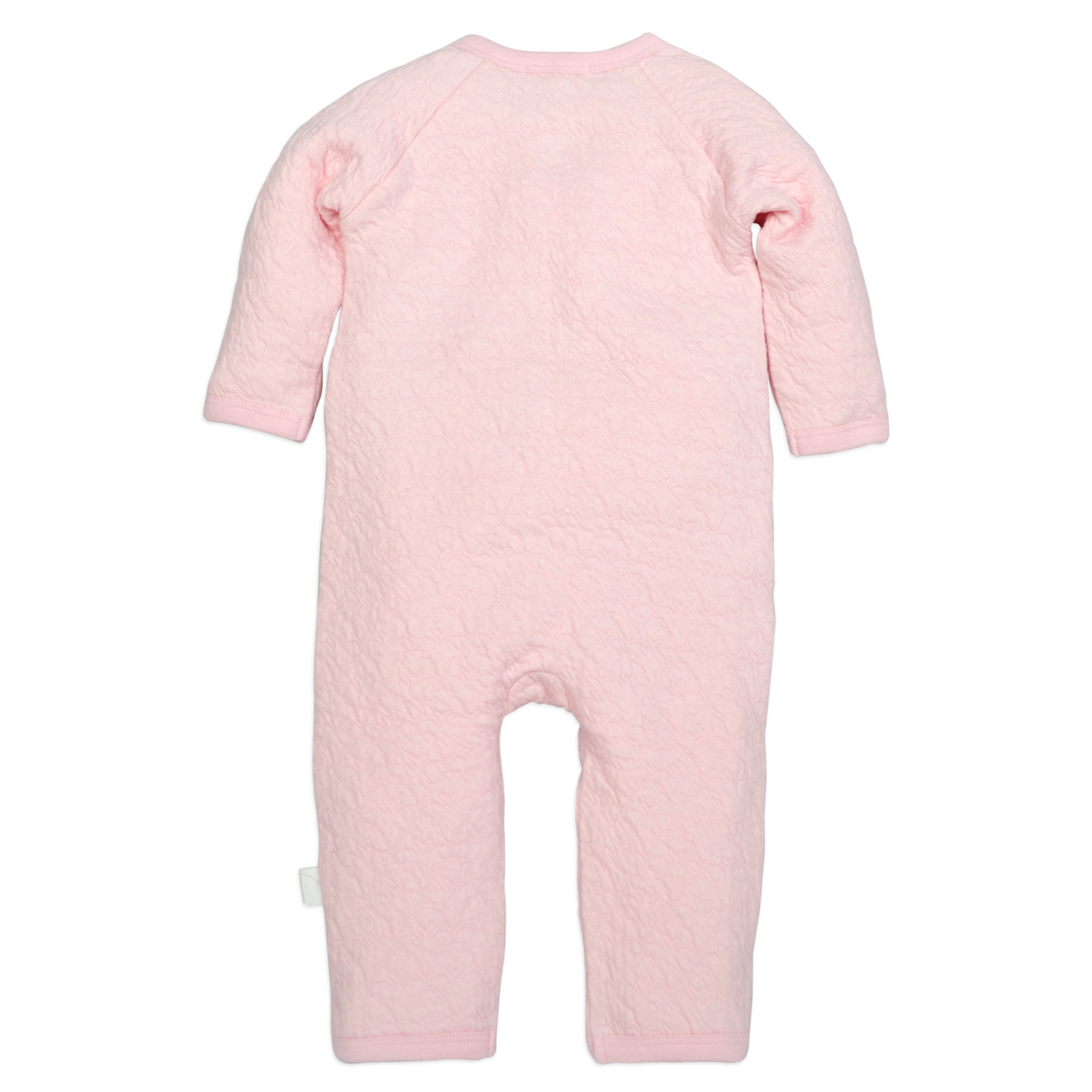 Quilted Bee Organic Wrap Front Baby Jumpsuit Back