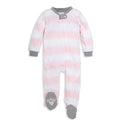 Rugby Stripe Organic Cotton Loose Fit Footed Sleep & Play