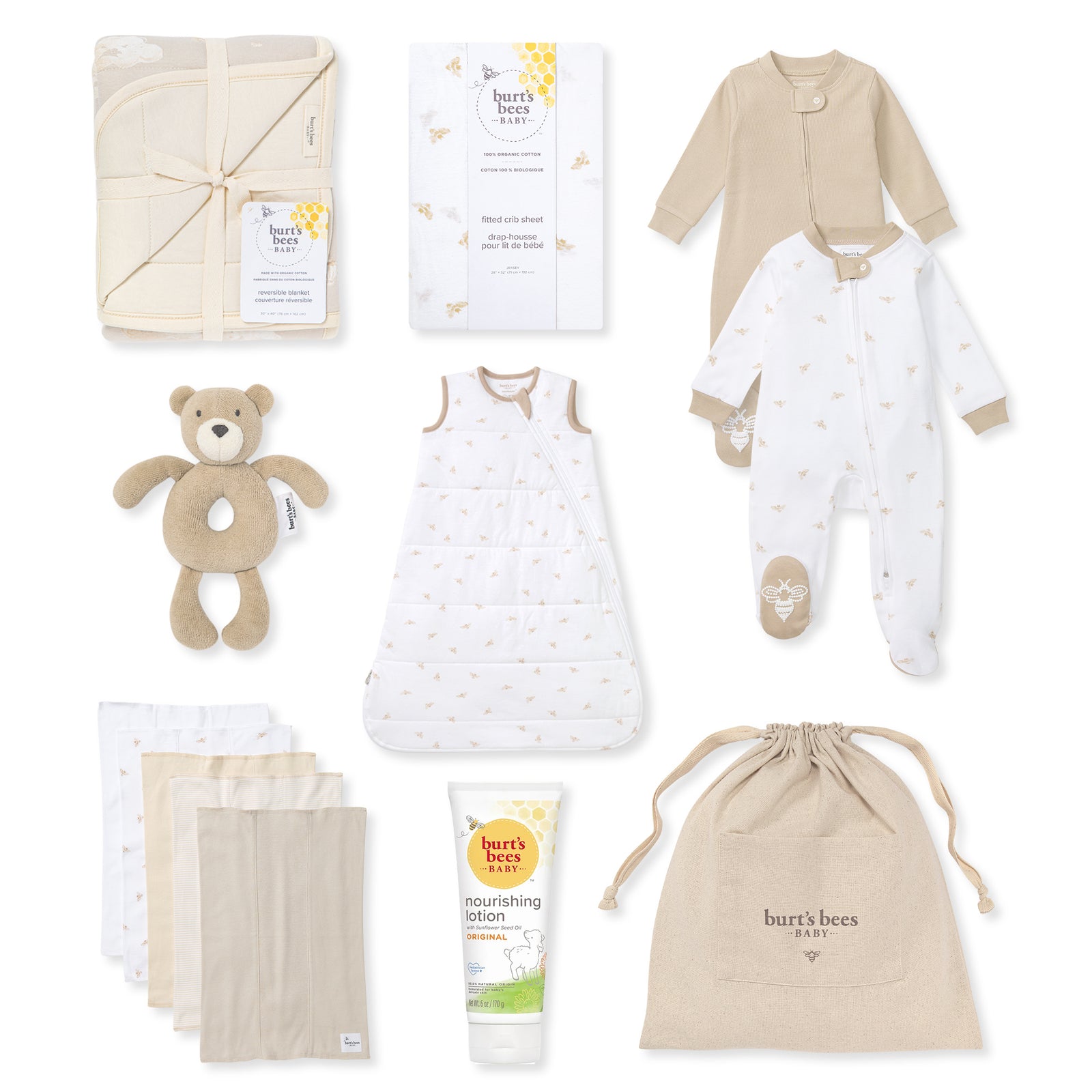 Sleep Time Neutral Baby Gift Set