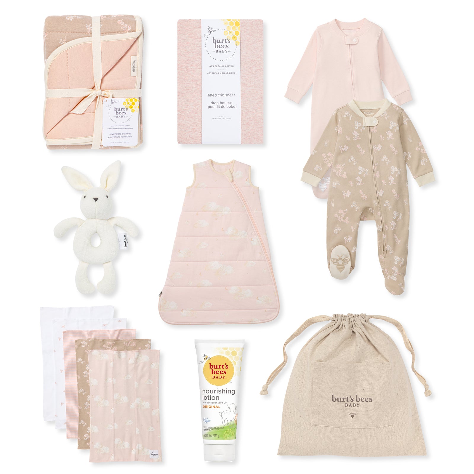 Sleep Time Baby Girl Gift Set