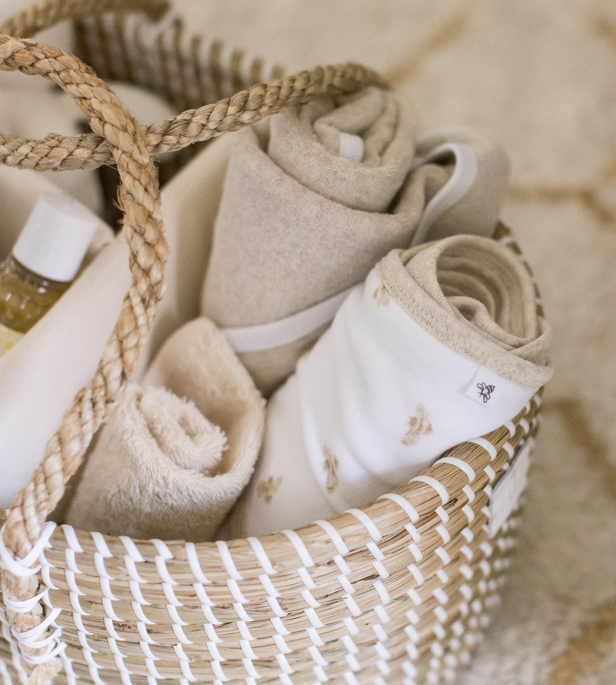 Golden Bee Bath Time Baby Gift Set from Burts Bees Baby