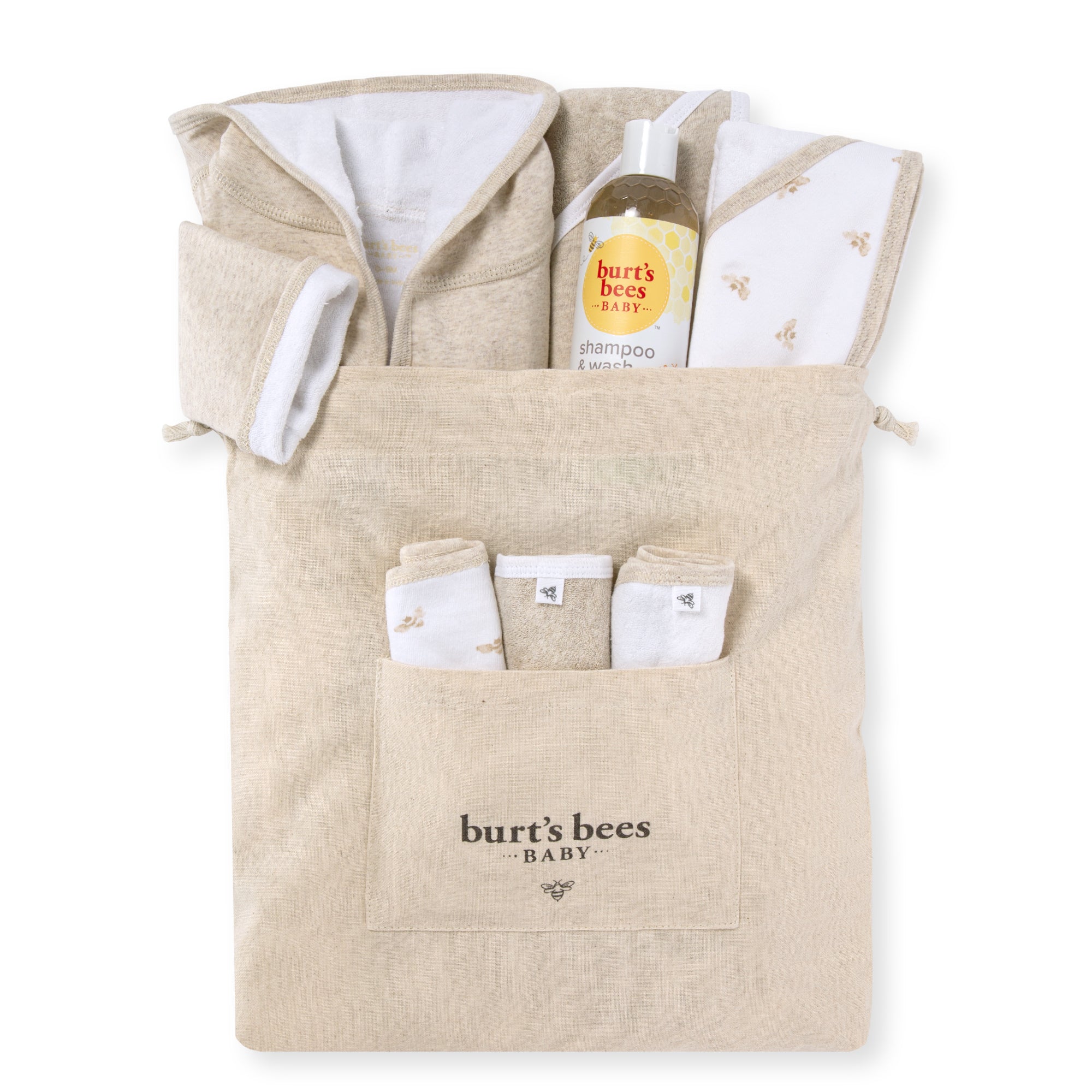 Golden Bee Bath Time Baby Gift Set ($80 Value)
